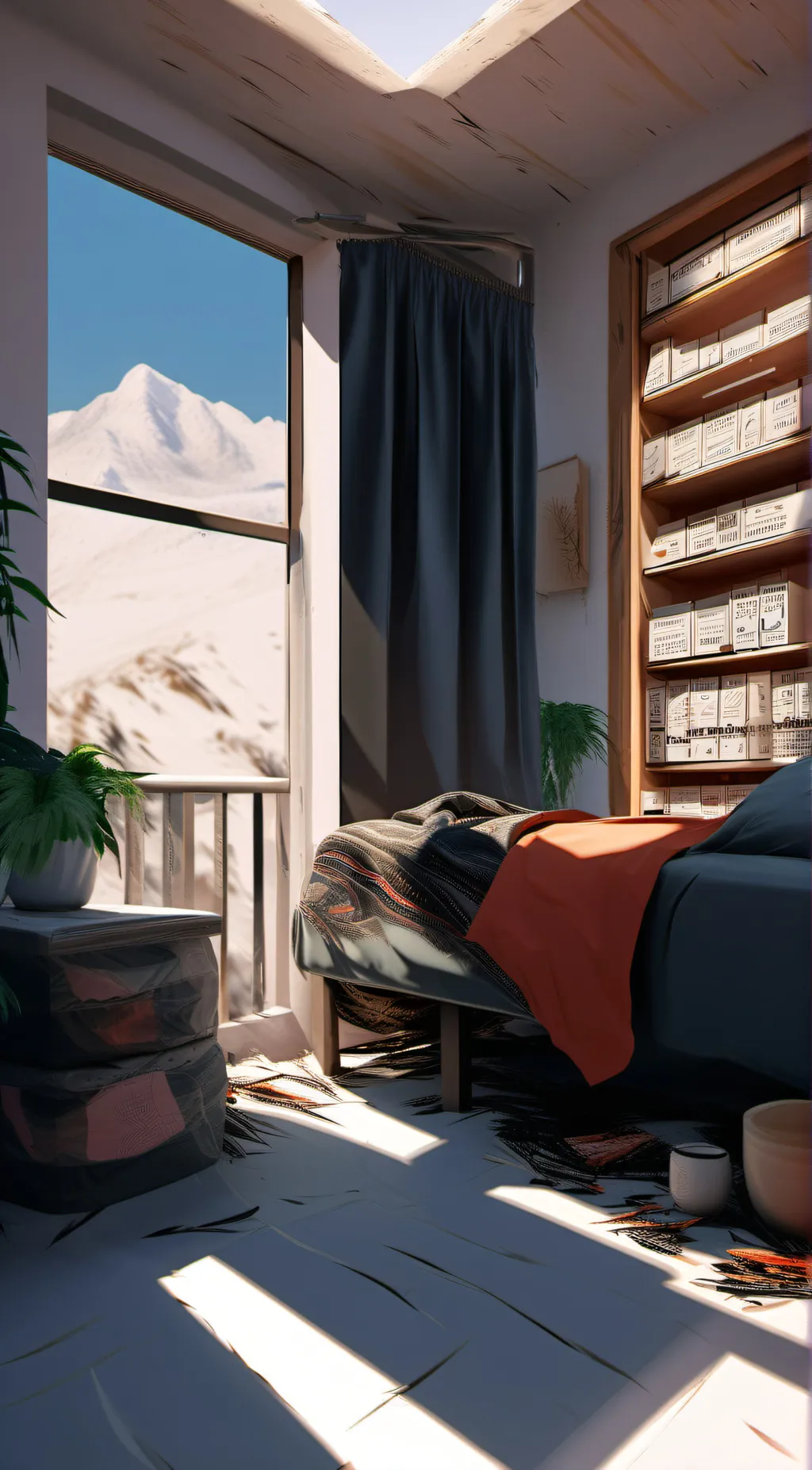 ai character: smiling critters!! background