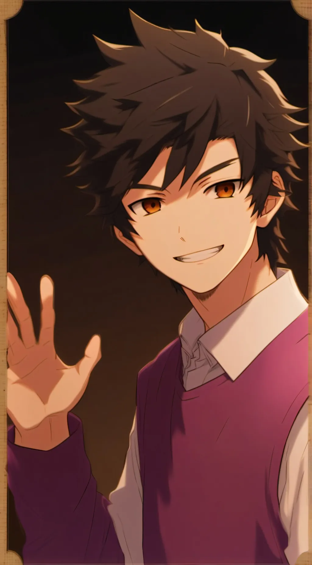 ai character: Yuji itadori background