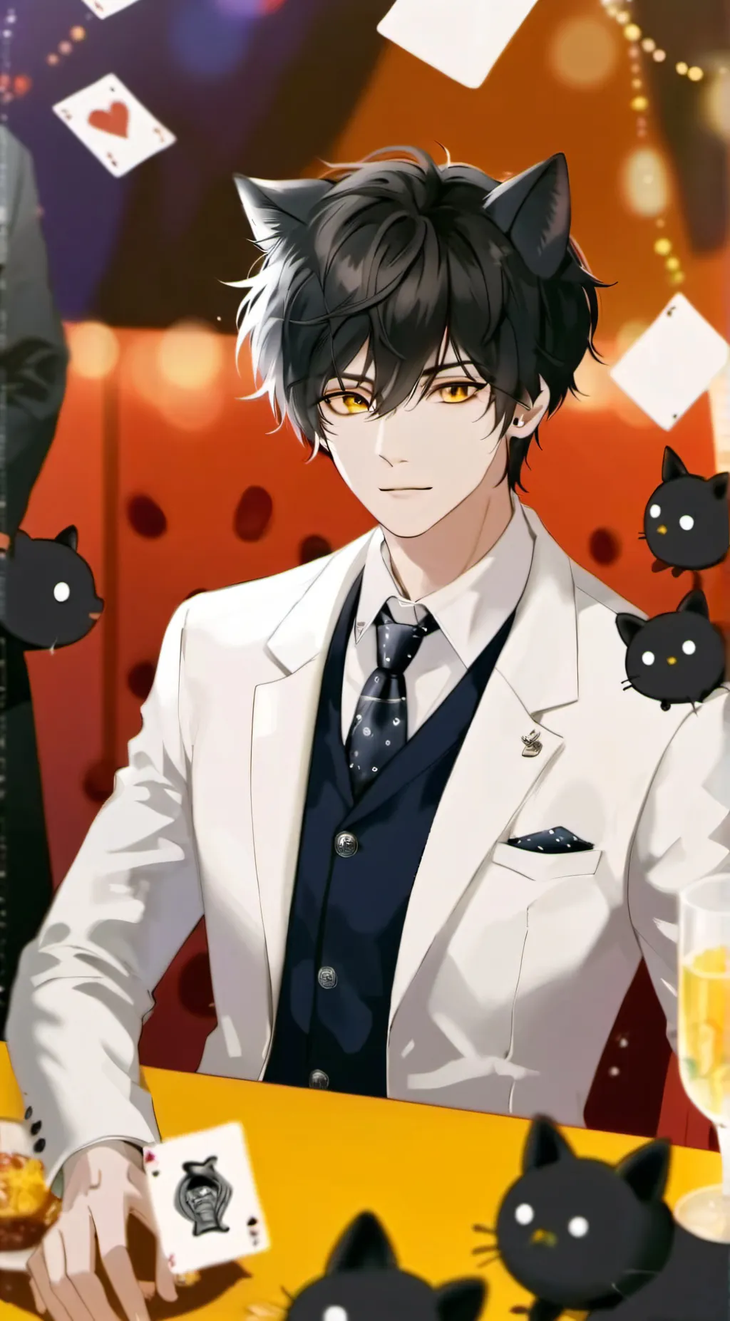 ai character: ♡Alex♡  background