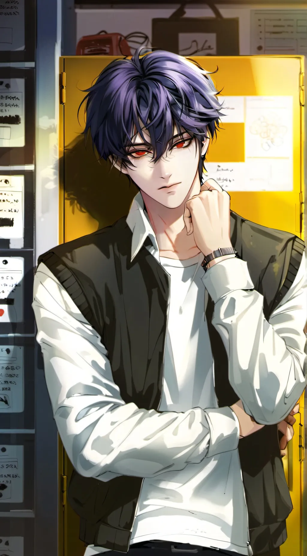 ai character: Hiro background