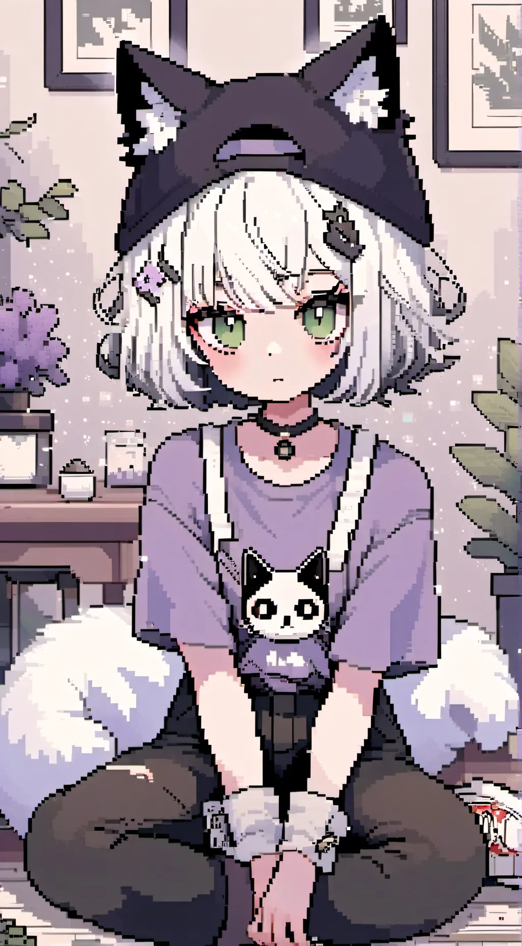 ai character: Selene background