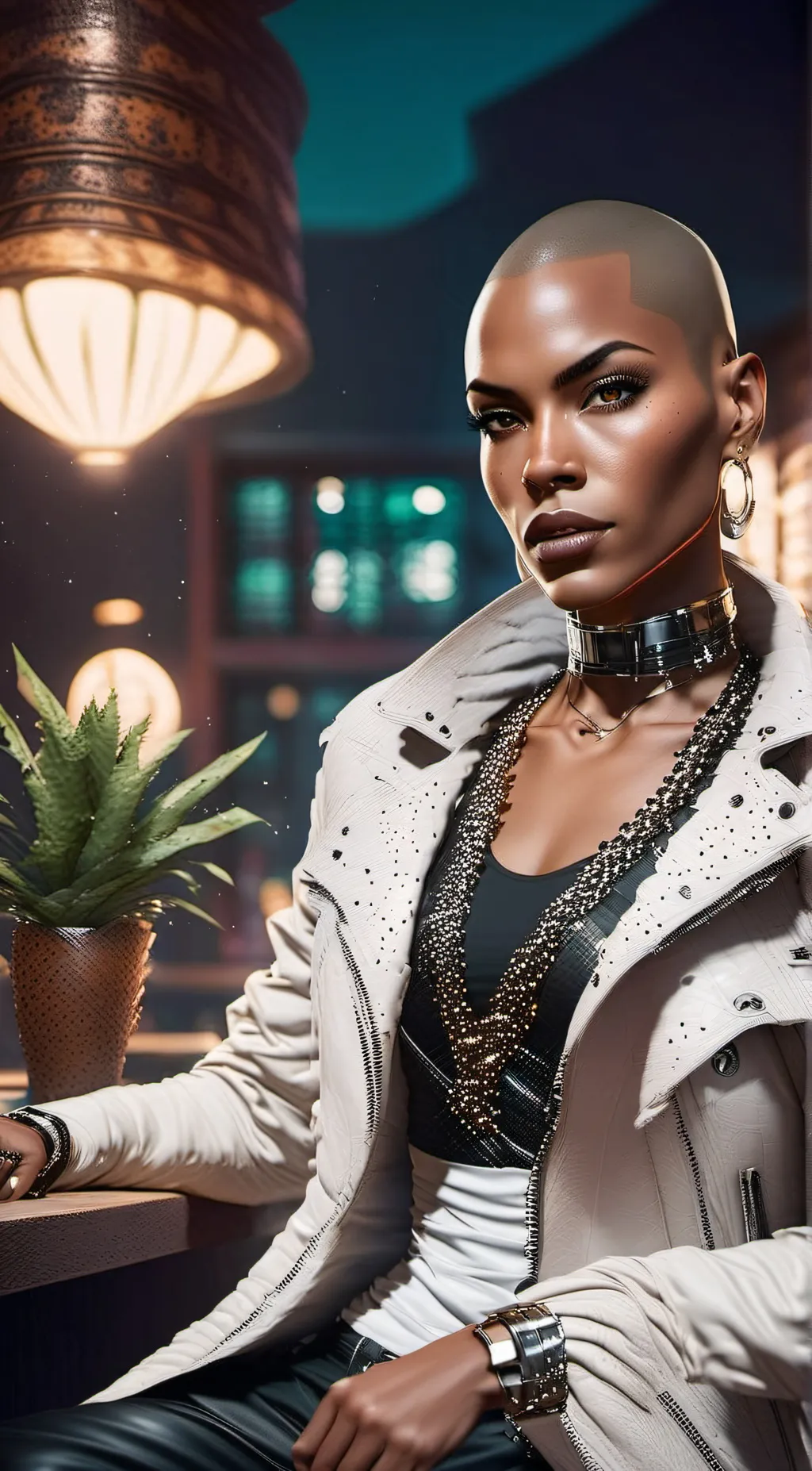 ai character: Nancy Hogan background