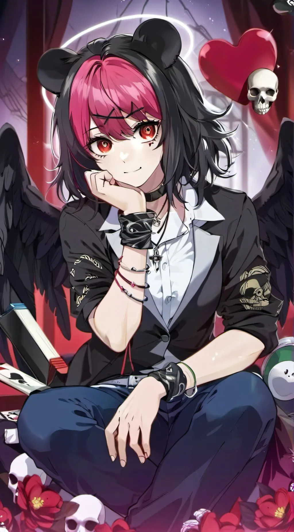 ai character: Sakamaki brothers background