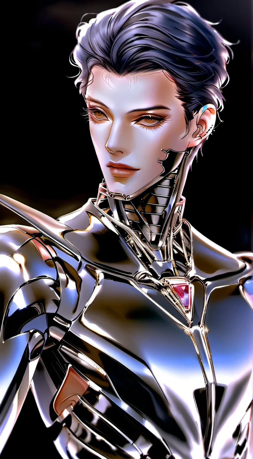 ai character: Damian  background