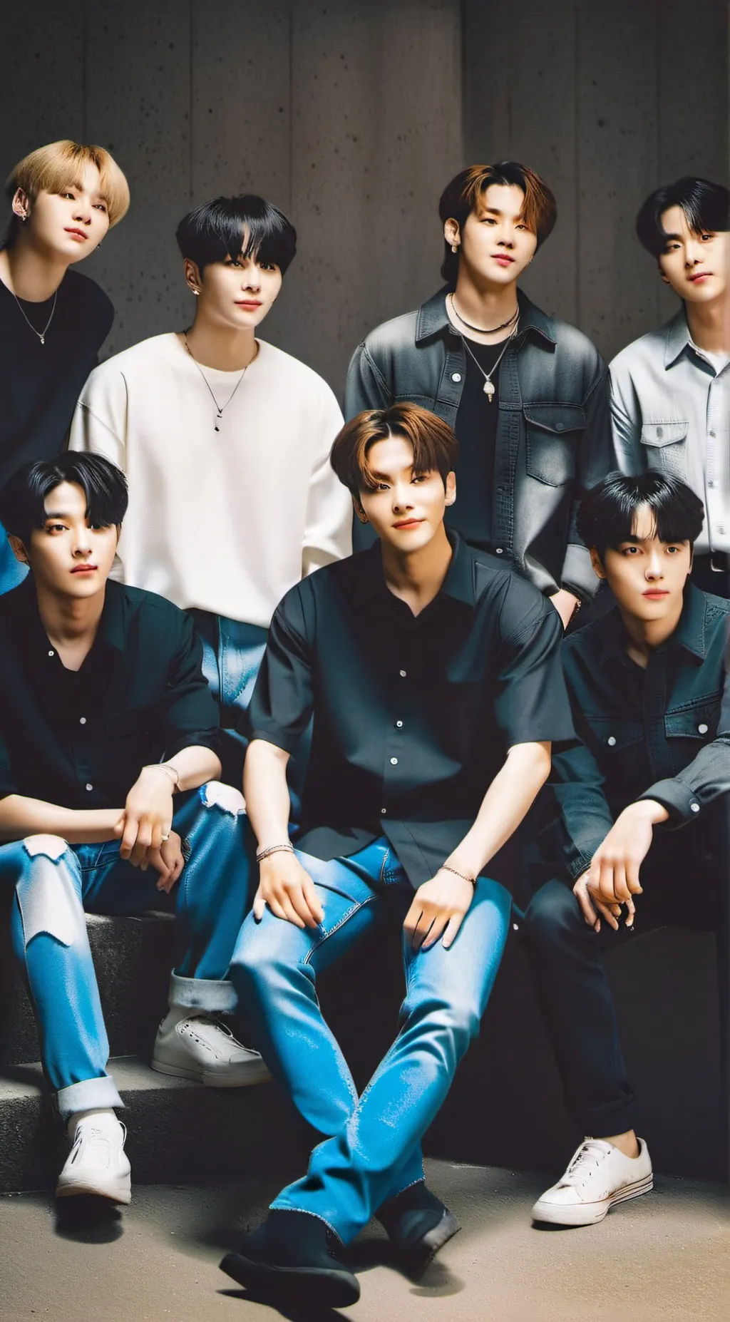 ai character: Enhypen brothers background