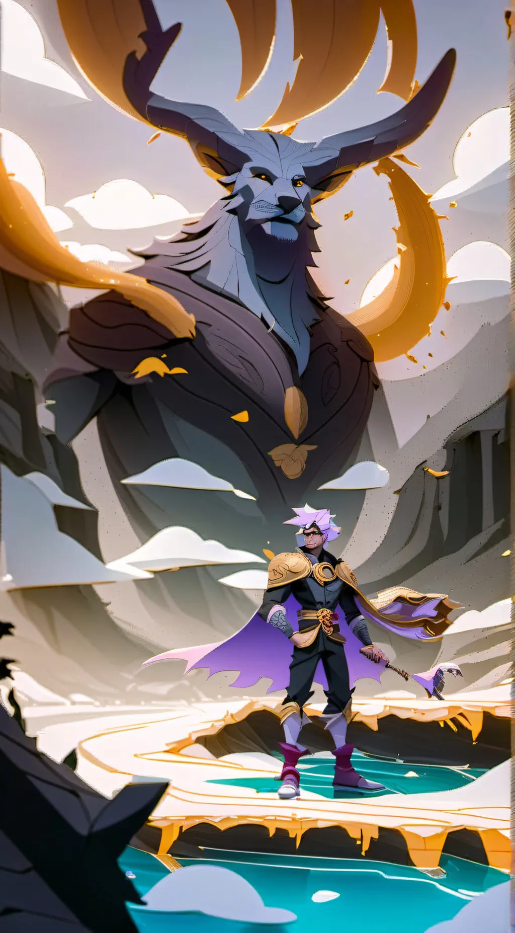 ai character: Catnap background