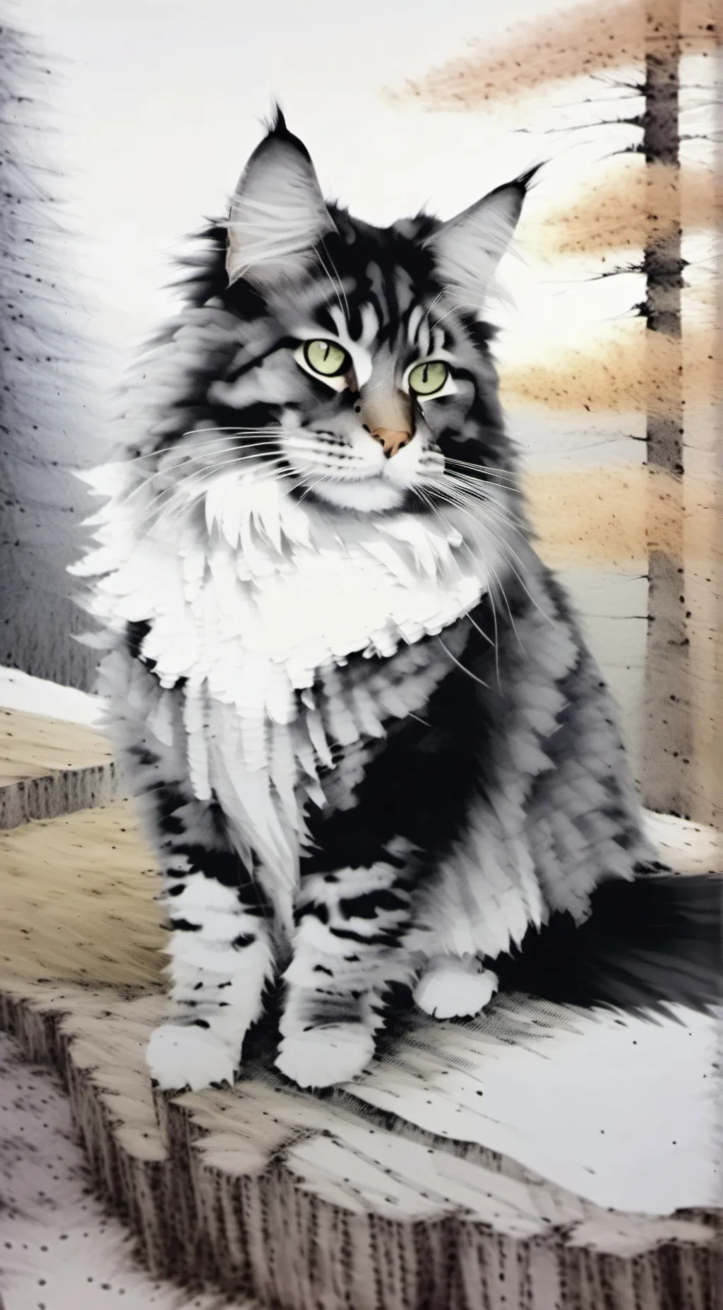 ai character: Marshmallow background