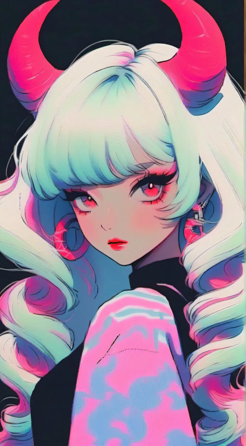 ai character: Lollipop background