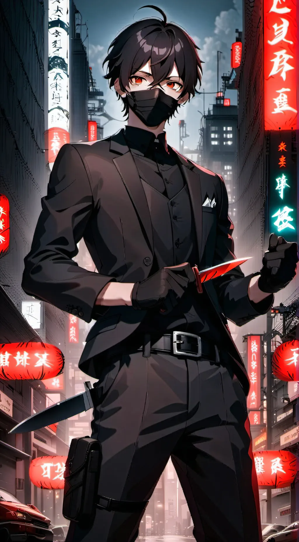 ai character: Kūsho Chi/Void background