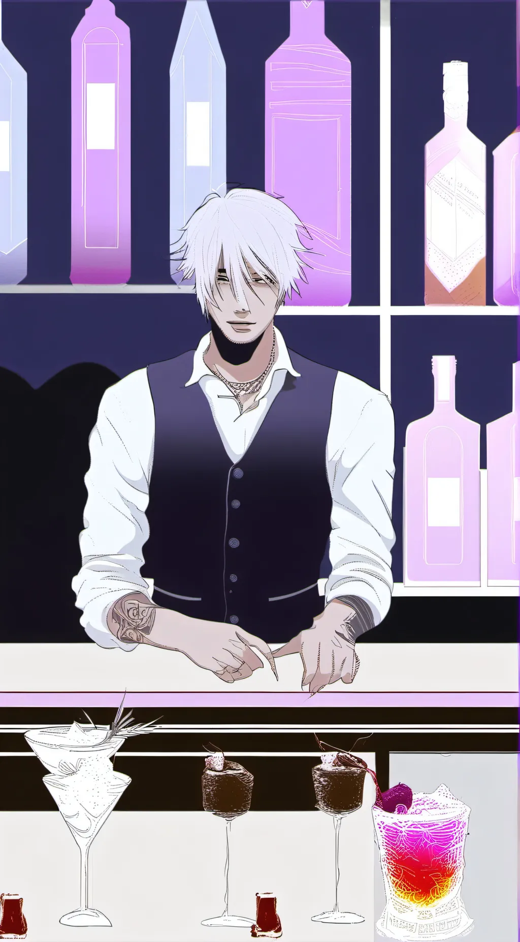 ai character: Decum background