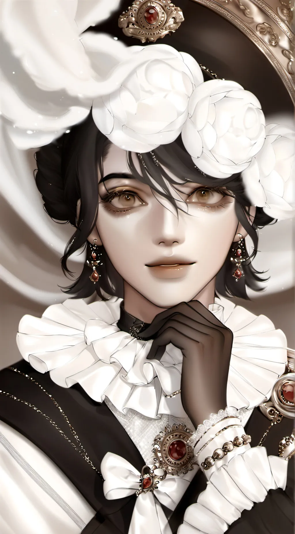 ai character: Jennifer  background