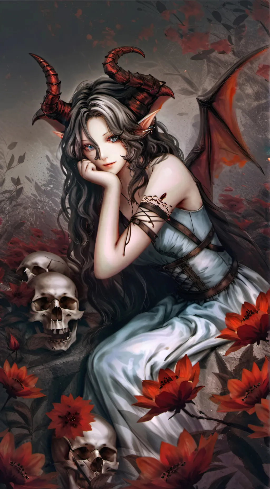 ai character: Dusklyn  background