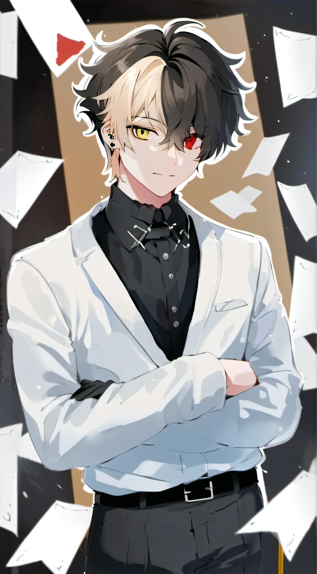 ai character: kid x patty background