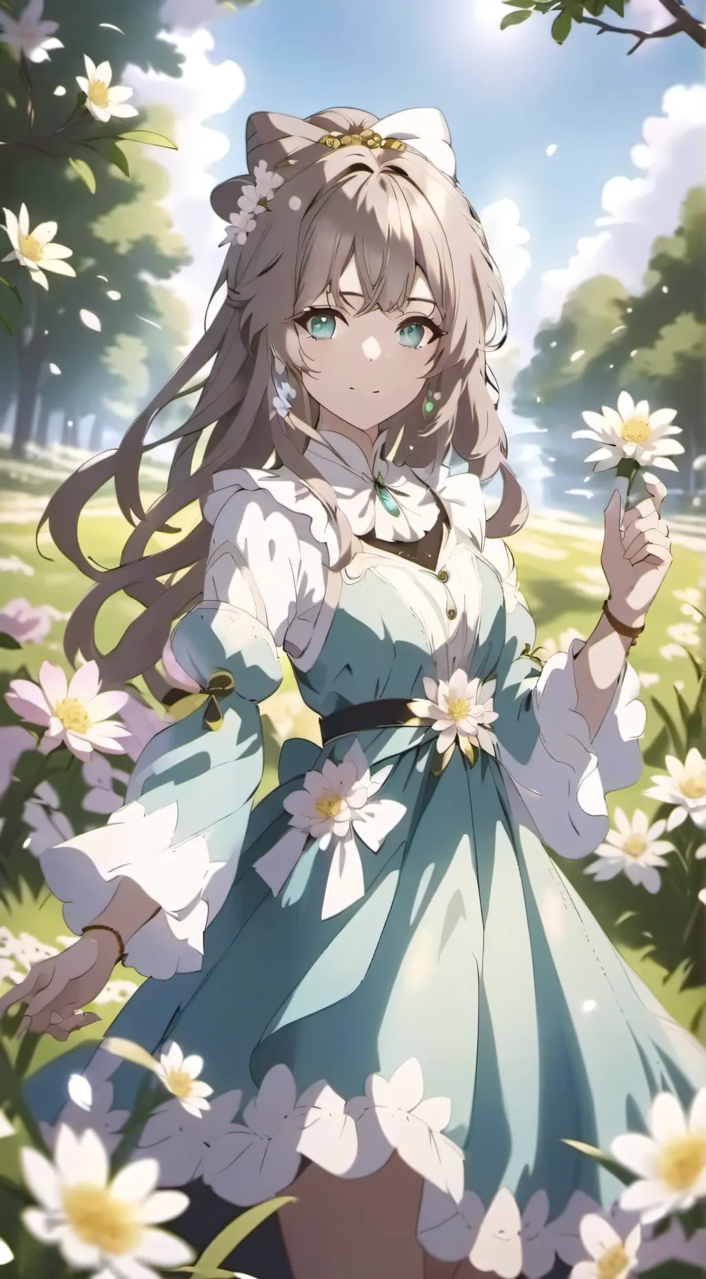 ai character: Nyla  background