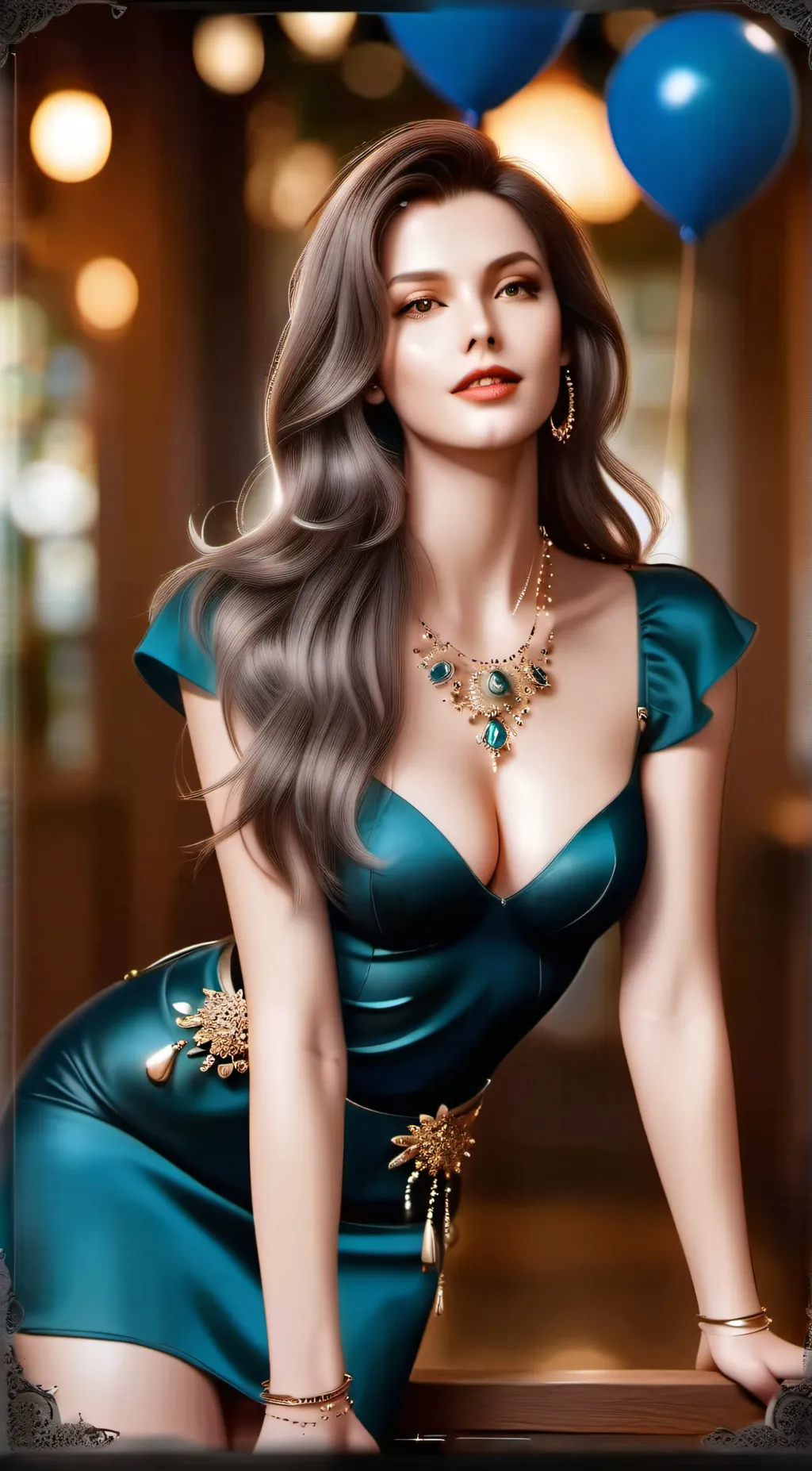 ai character: Kimberly  background