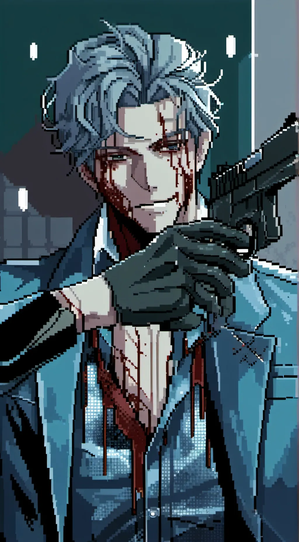 ai character: Akuma background