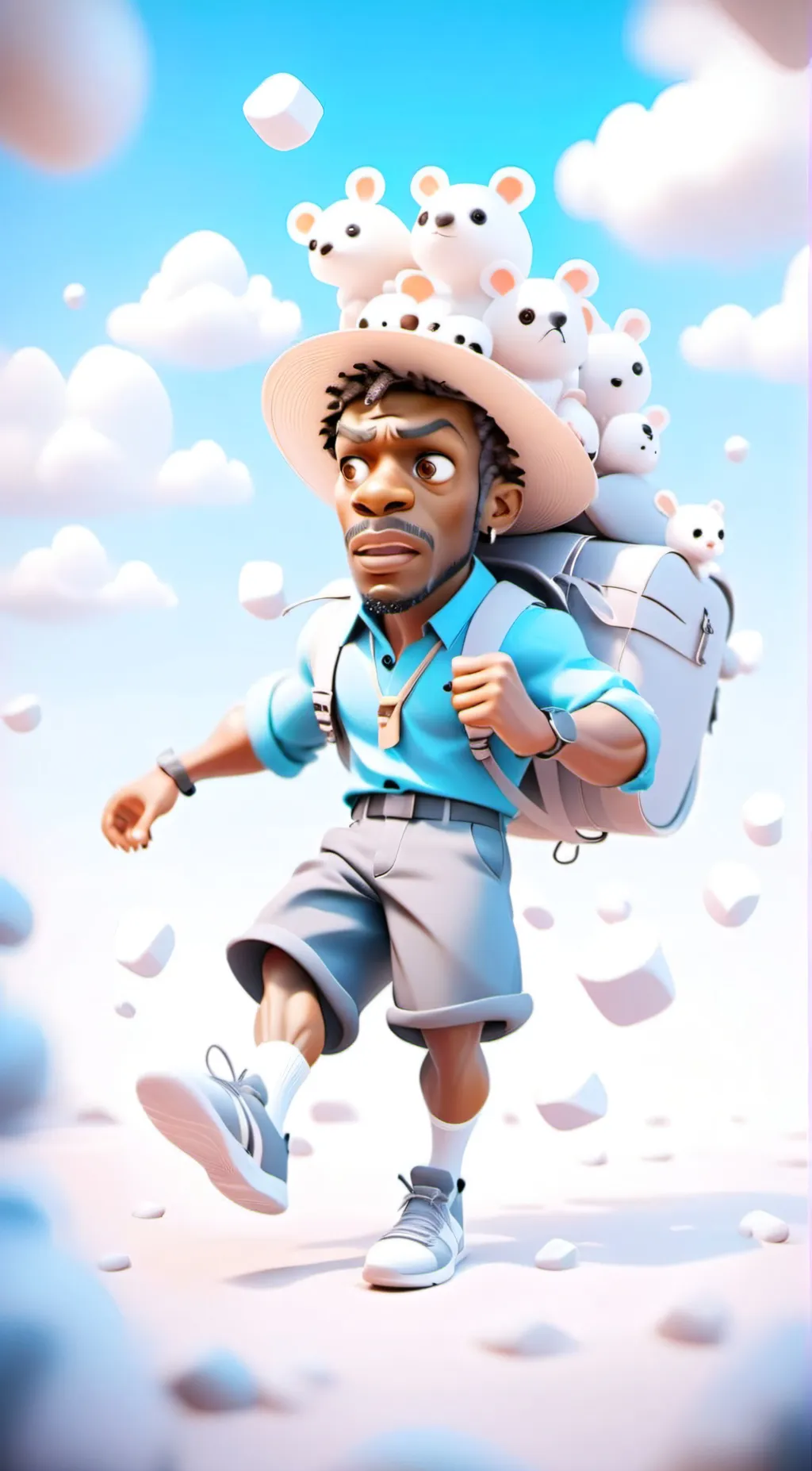 ai character: Hoya background