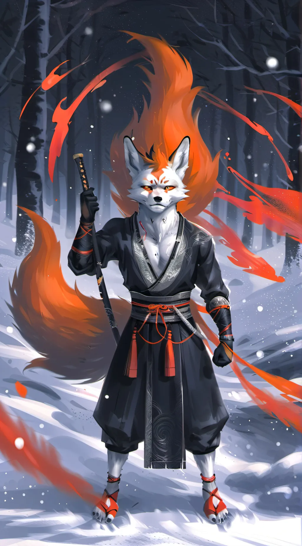 ai character: Akira background