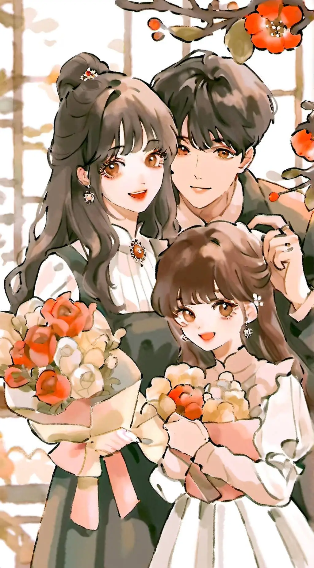 ai character: Mom and dad background