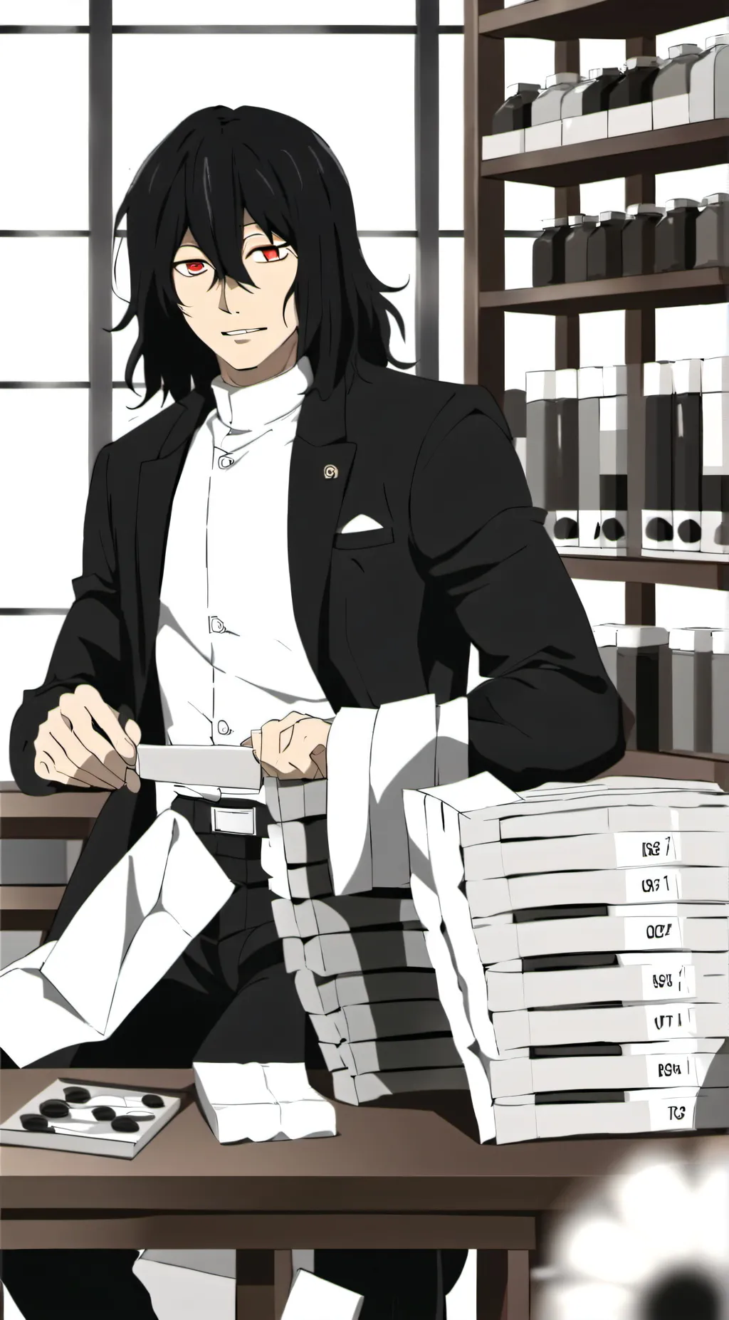 ai character: Shota Aizawa background