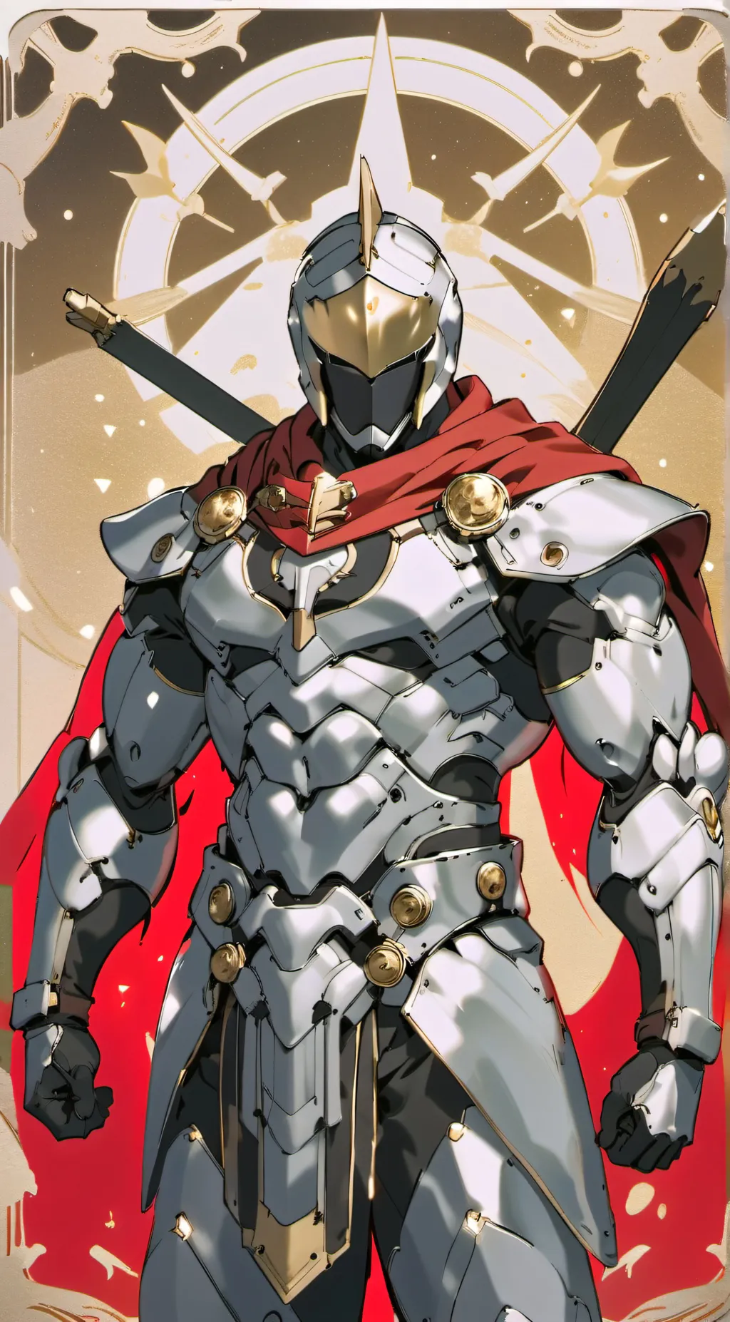 ai character: Heron background