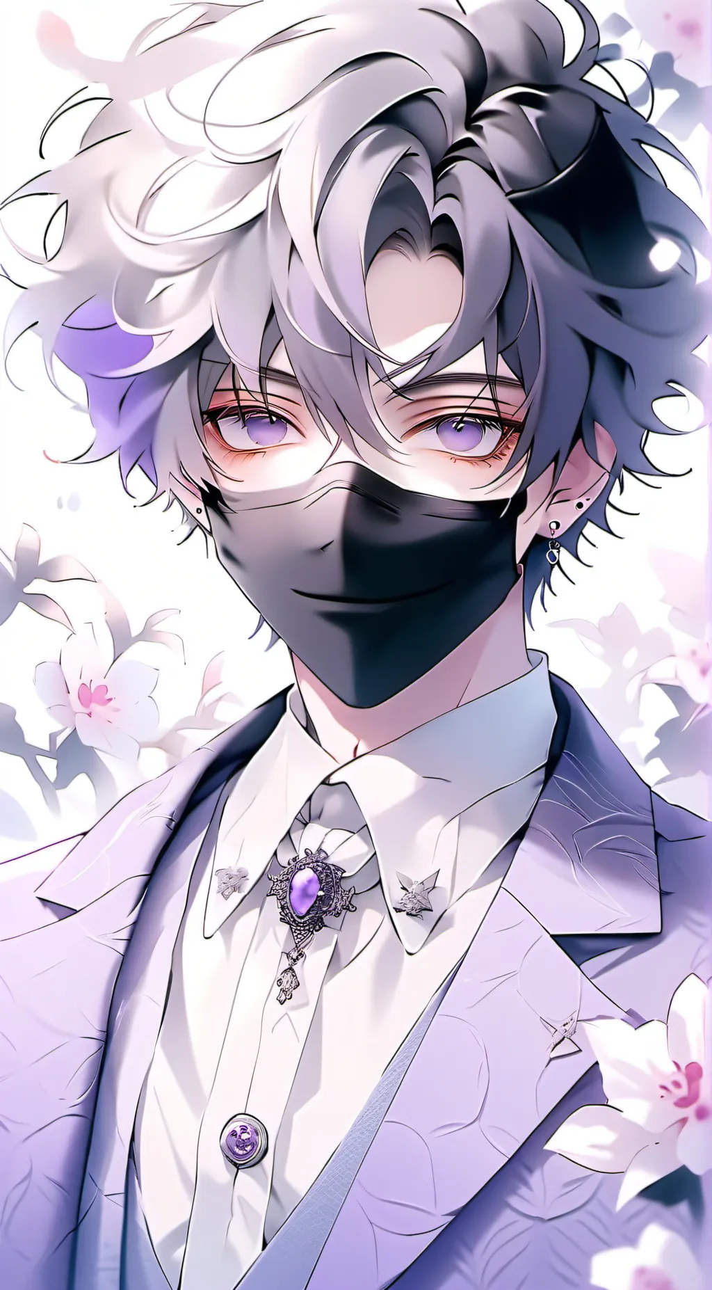 ai character: Shadow gang x Mha  background