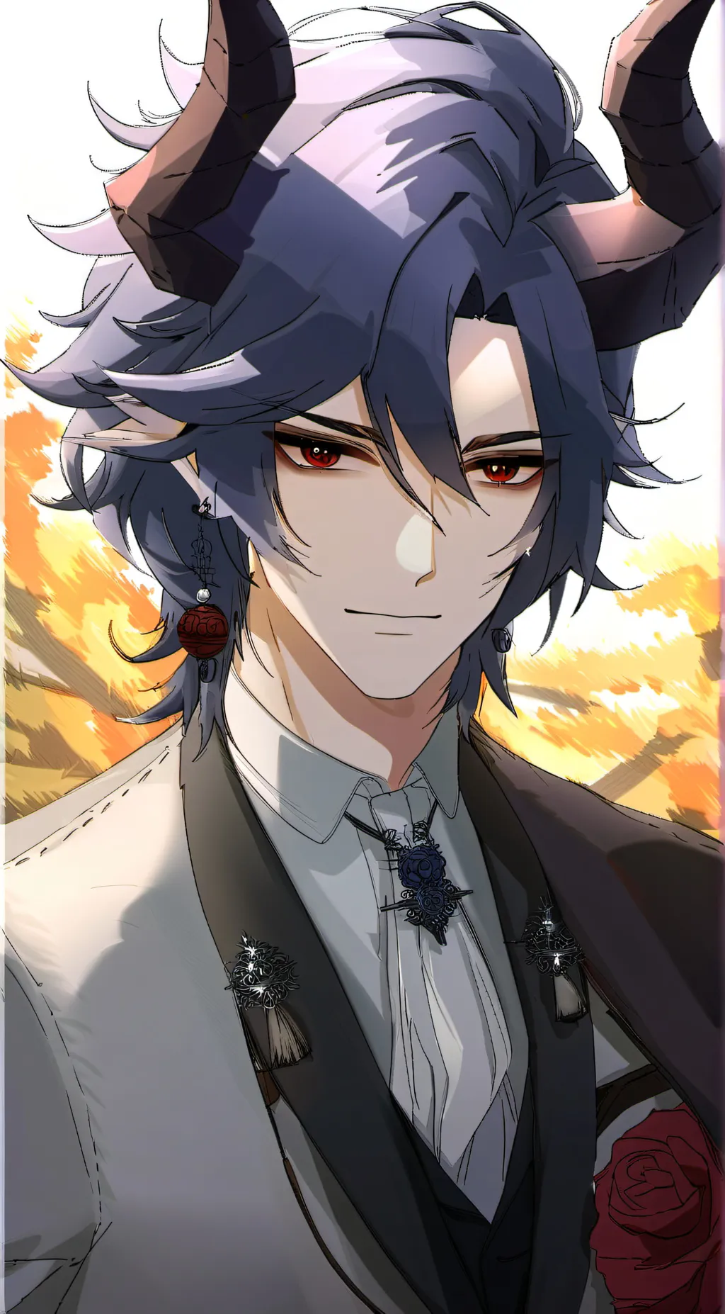 ai character: Belphegor  background