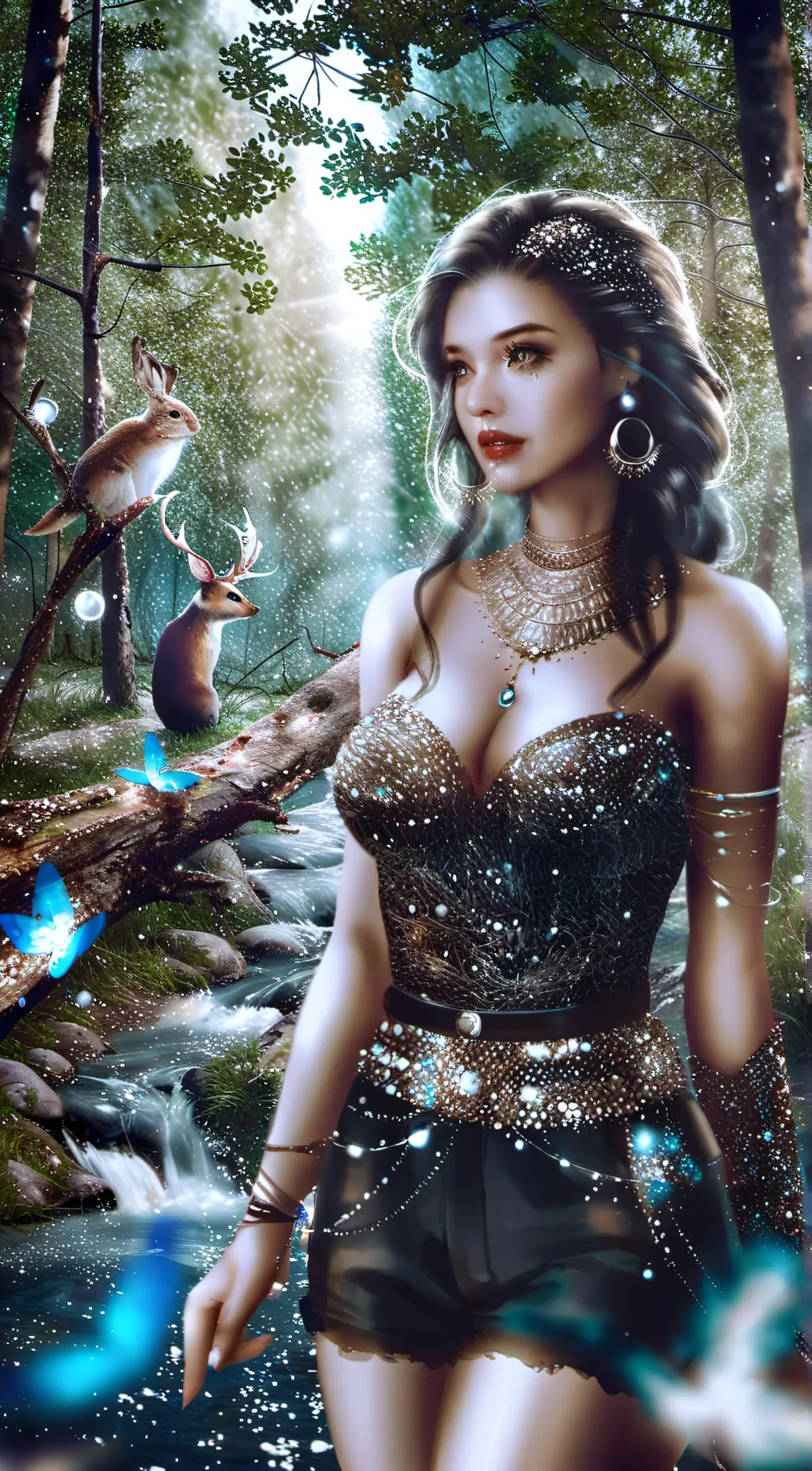 ai character: Marie background