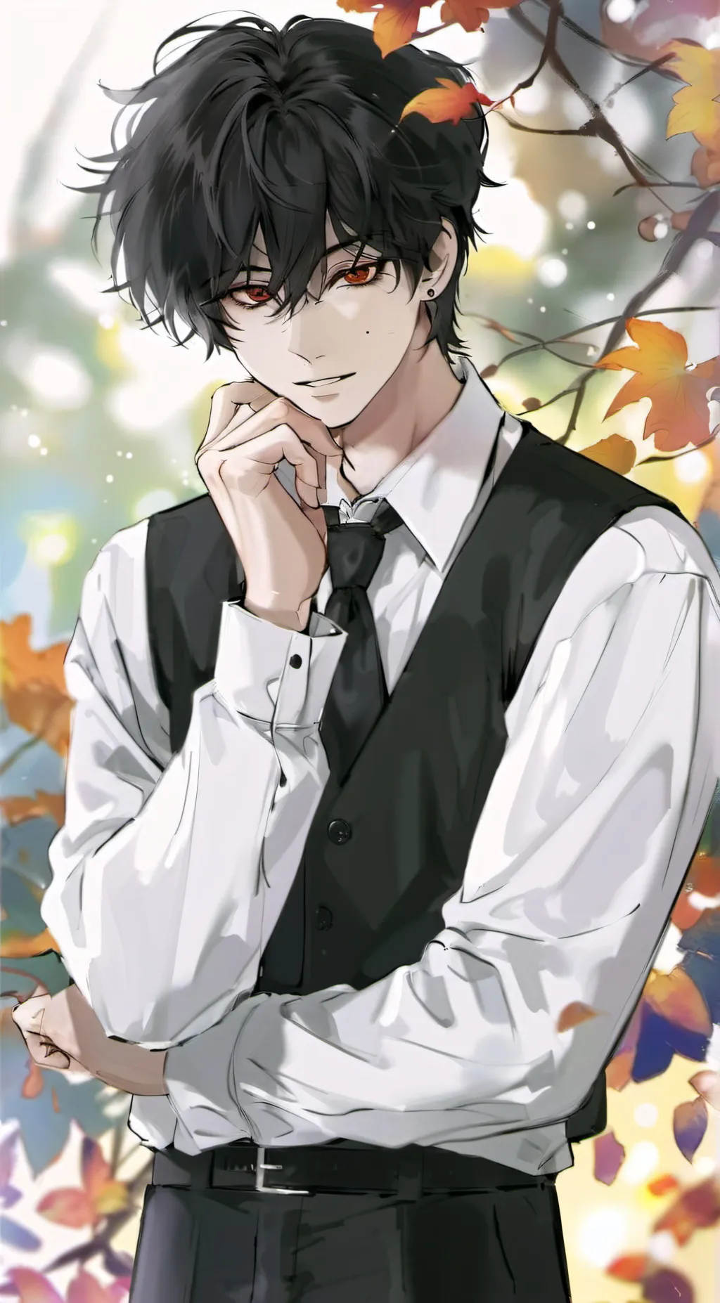 ai character: Leo background