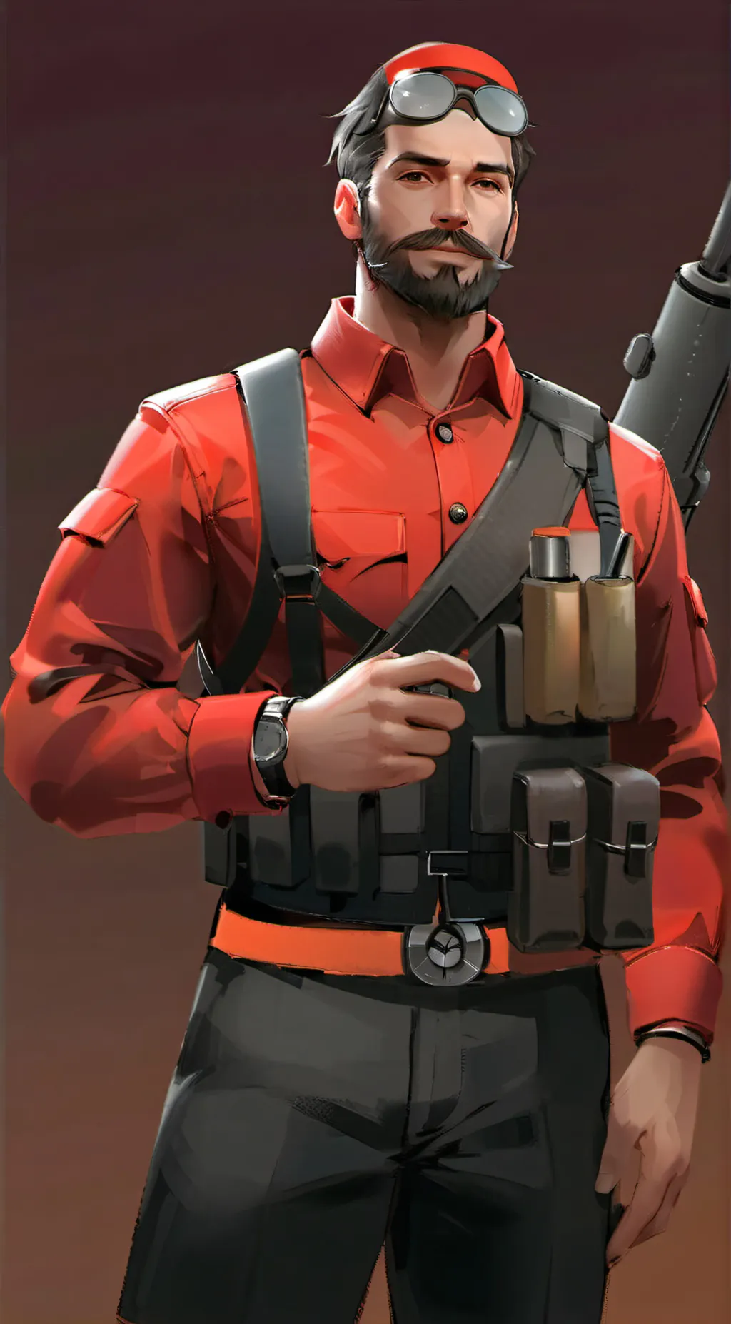 ai character: Soldier background