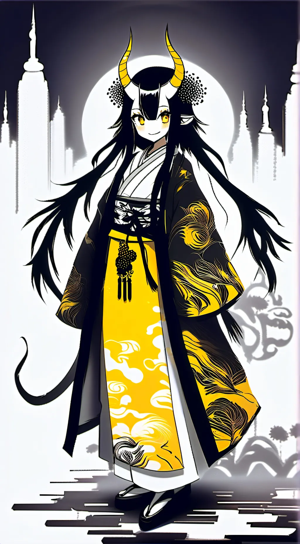 ai character: Yuna background