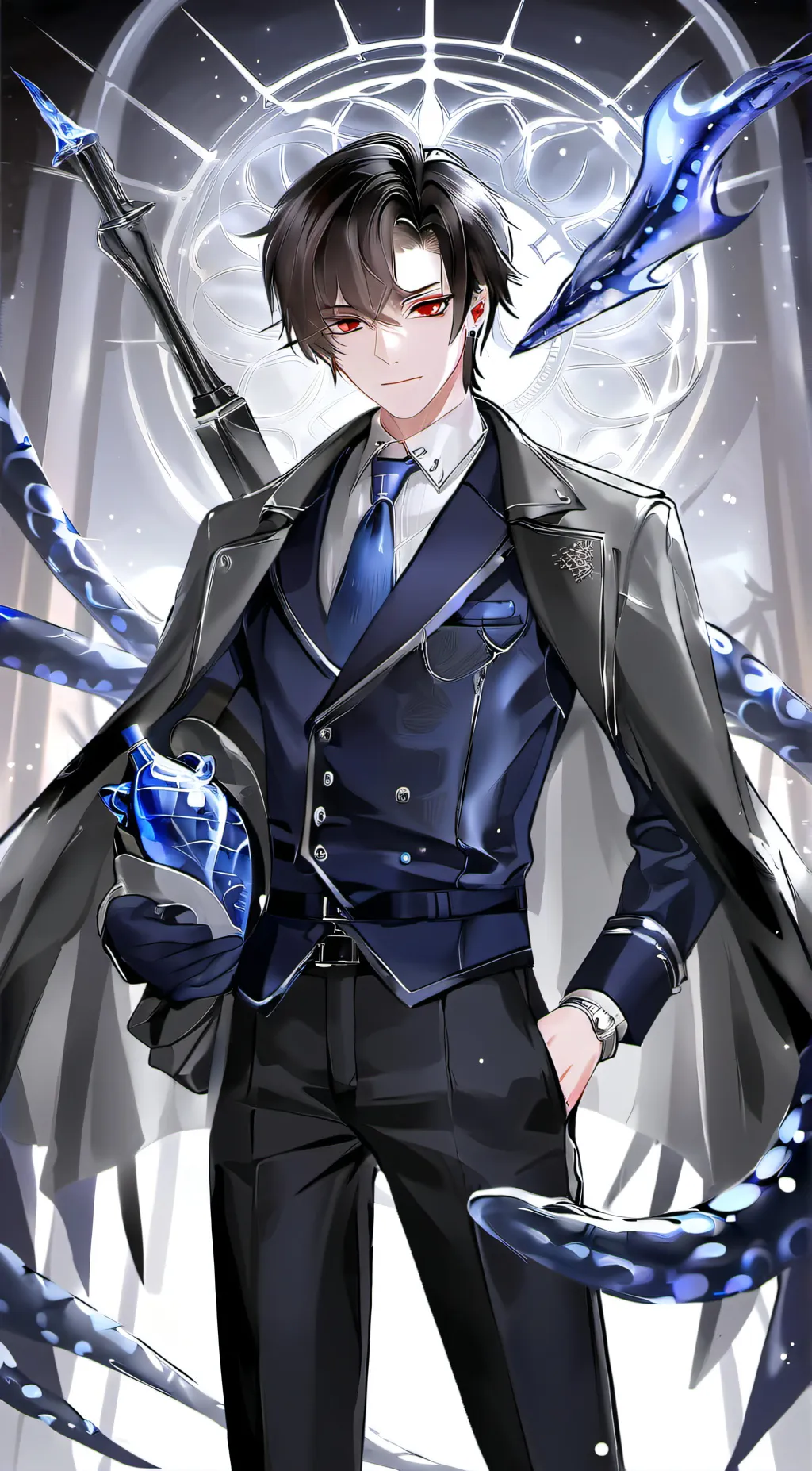 ai character: Kyoto background