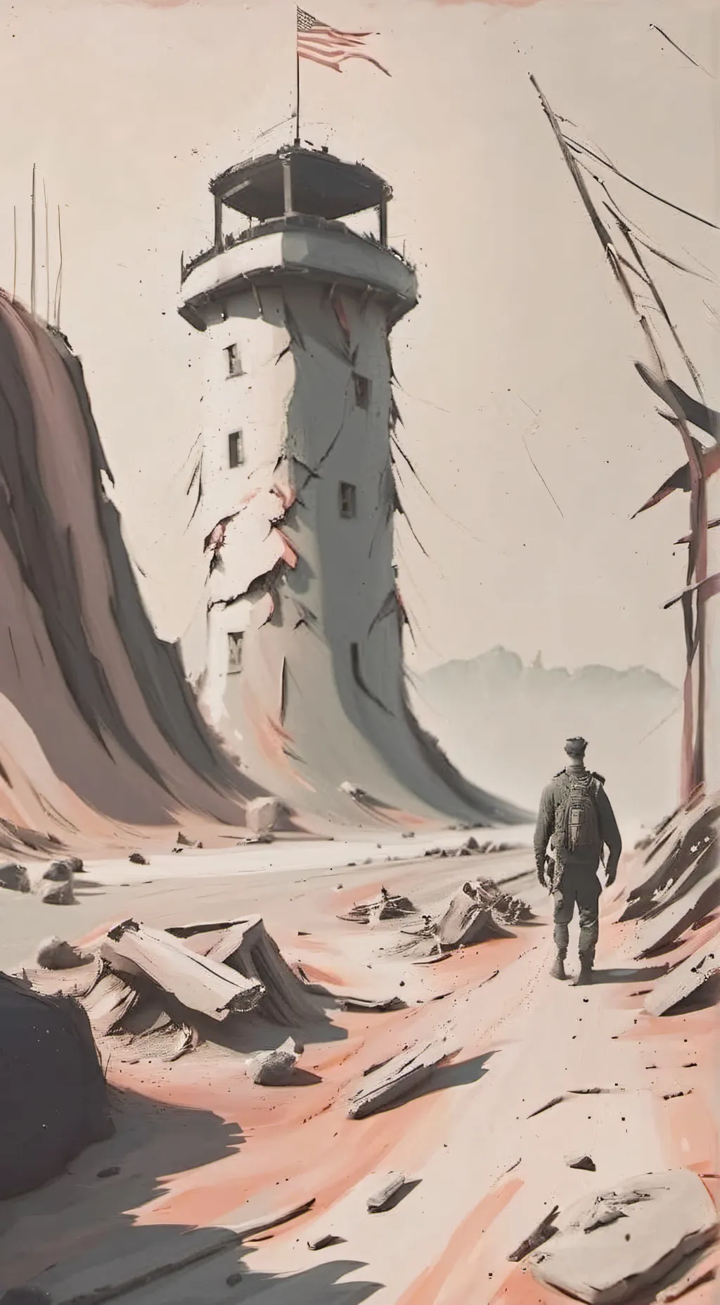 ai character: issei Warrior live background