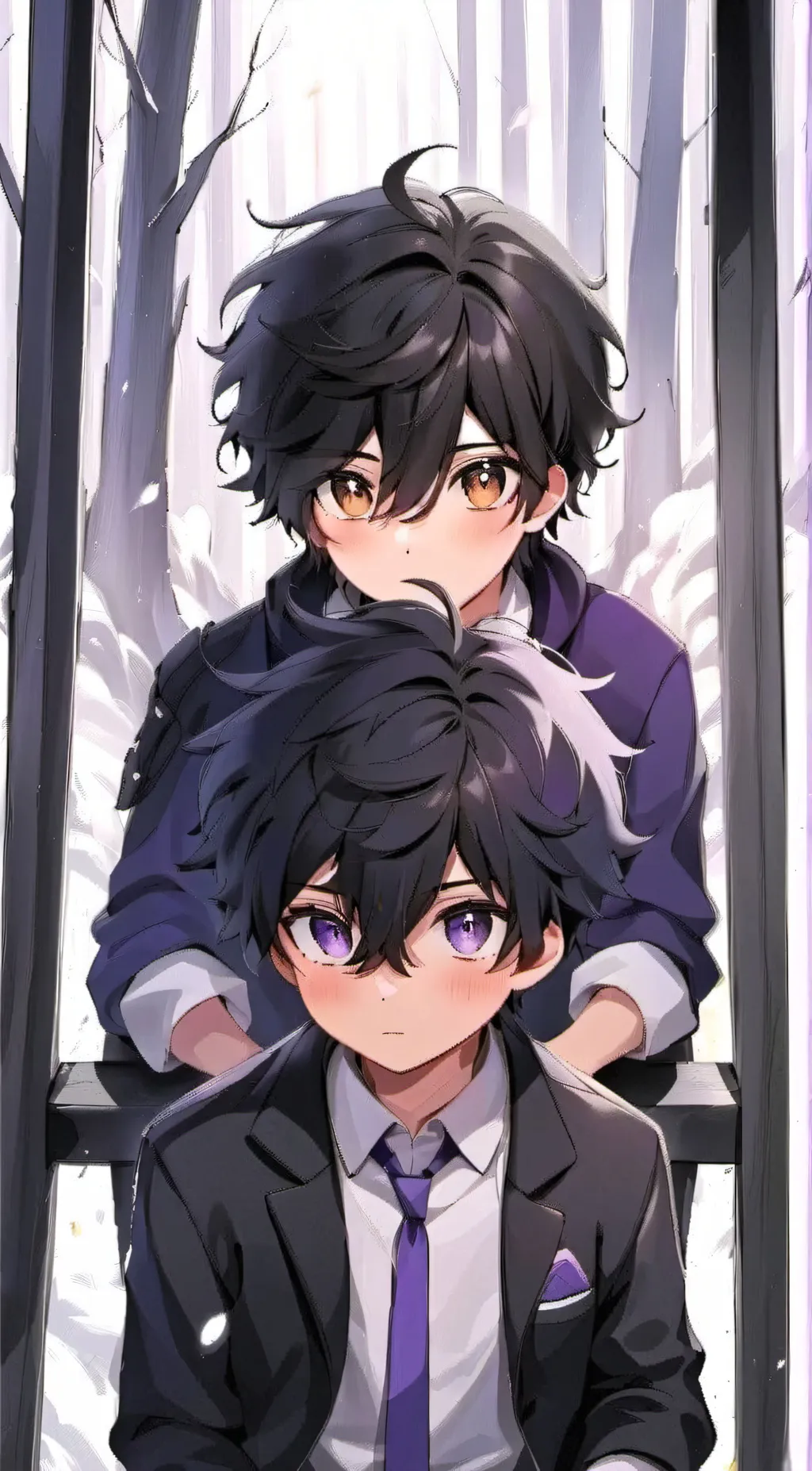 ai character: Andrew and Andem background