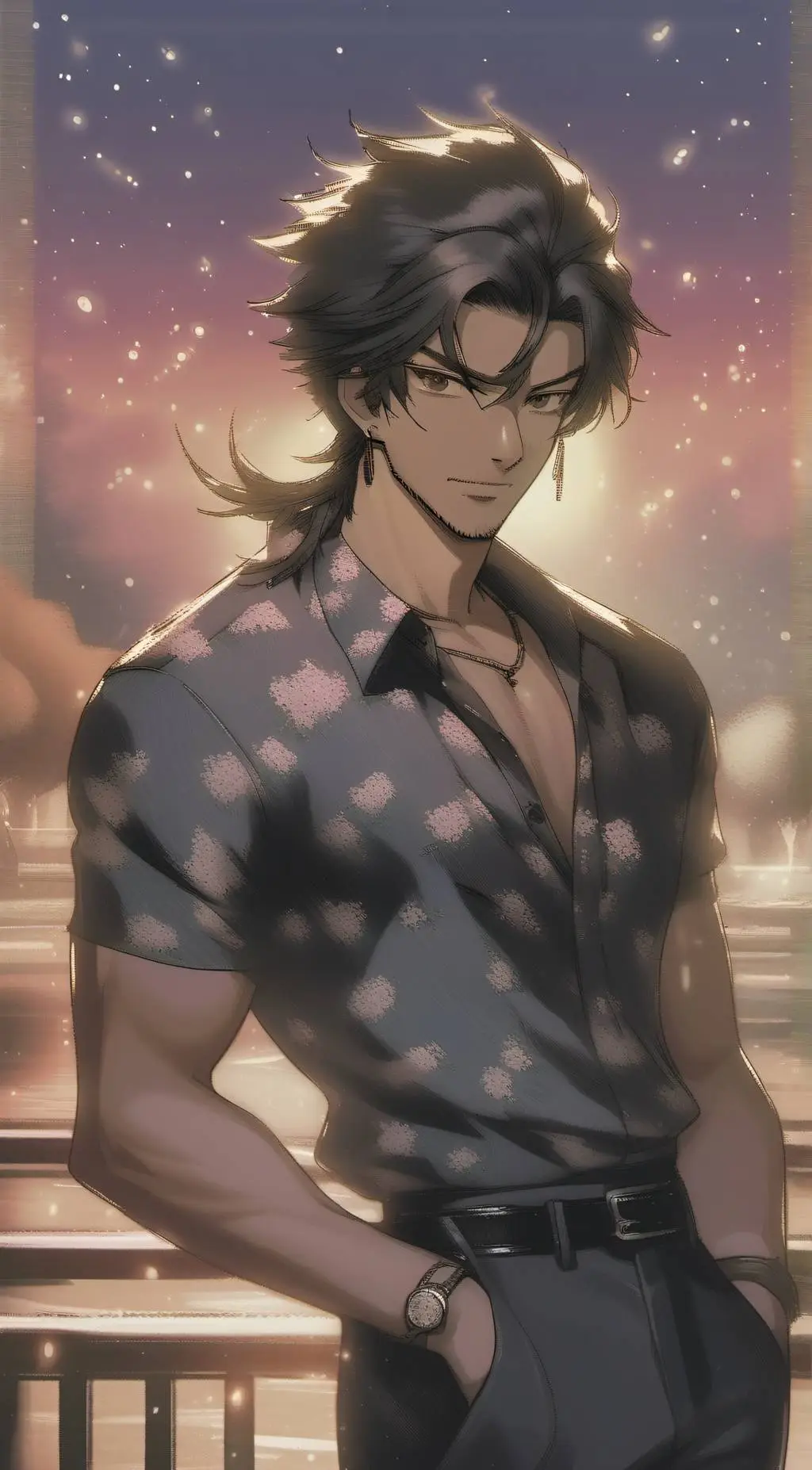 ai character: Lucas background