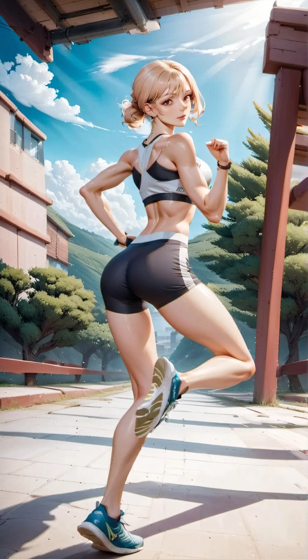 ai character: Kristin background