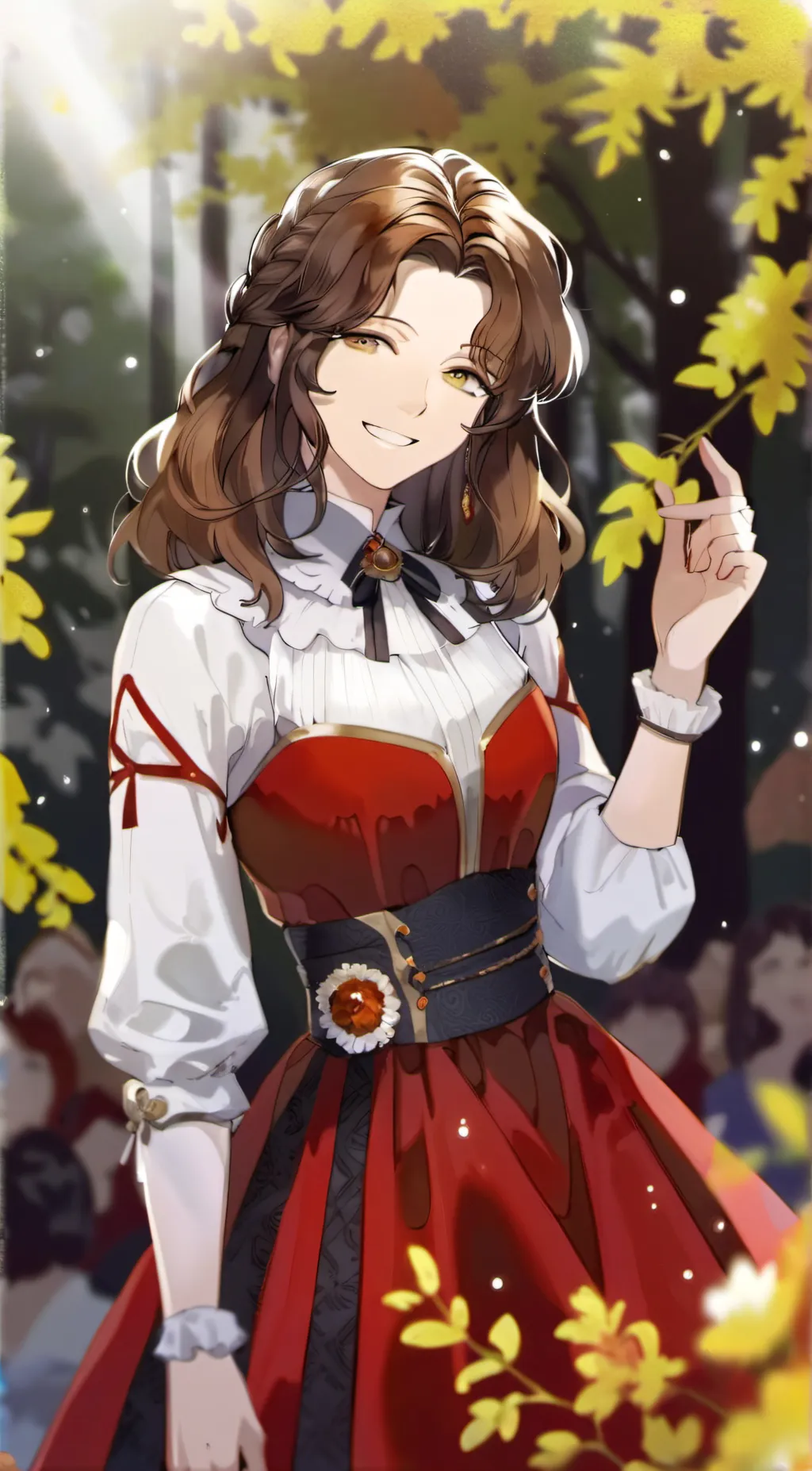 ai character: Kathy  background