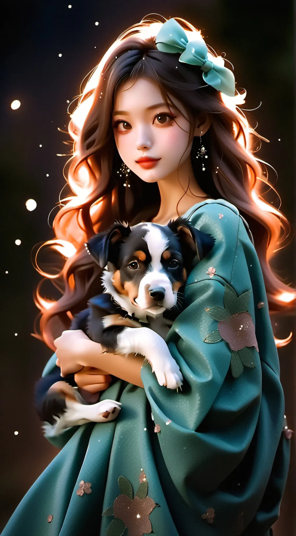 ai character: Lilly  background