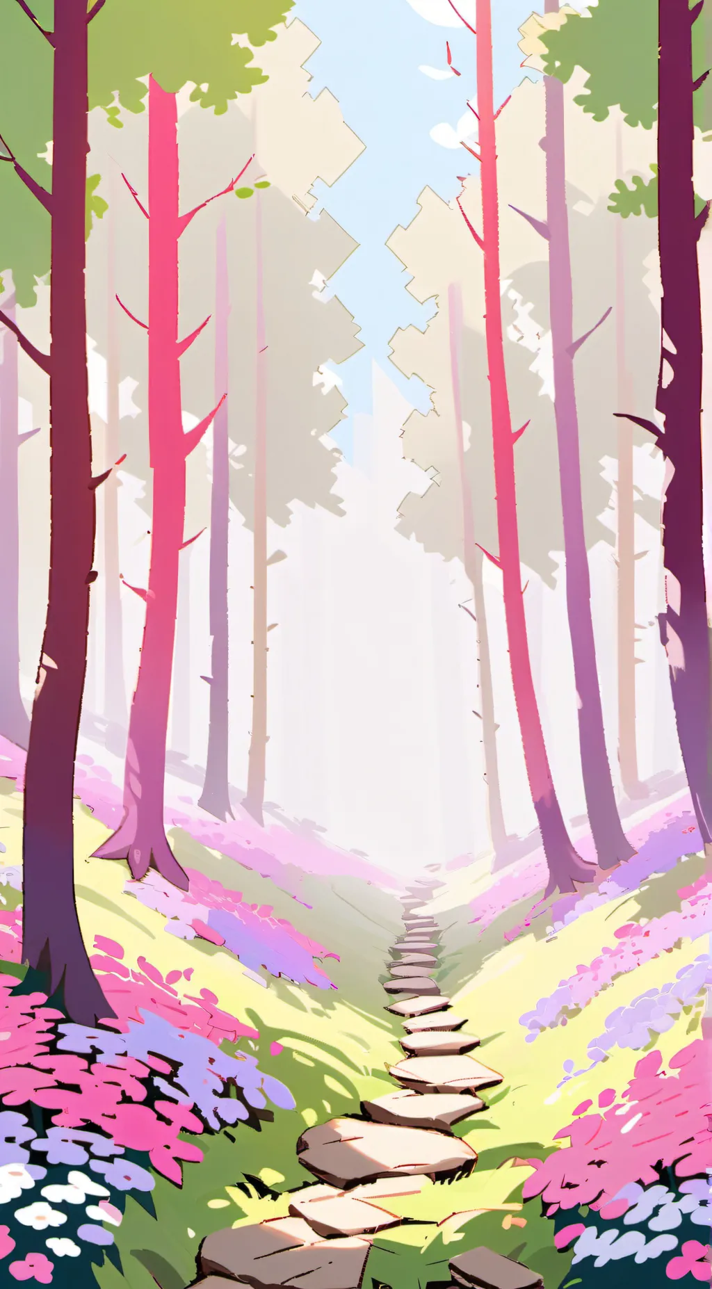 ai character:  helloCherry Kitty background