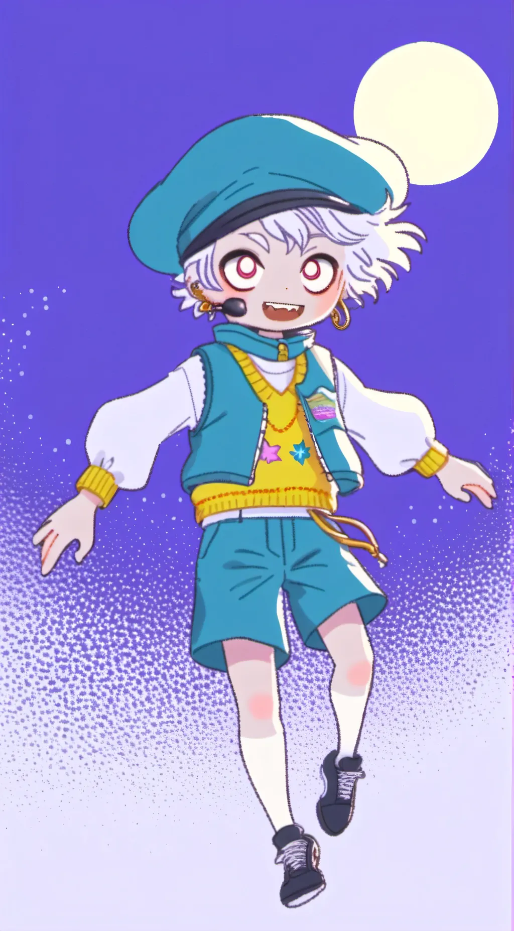 ai character: Moondrop(Moon)  background