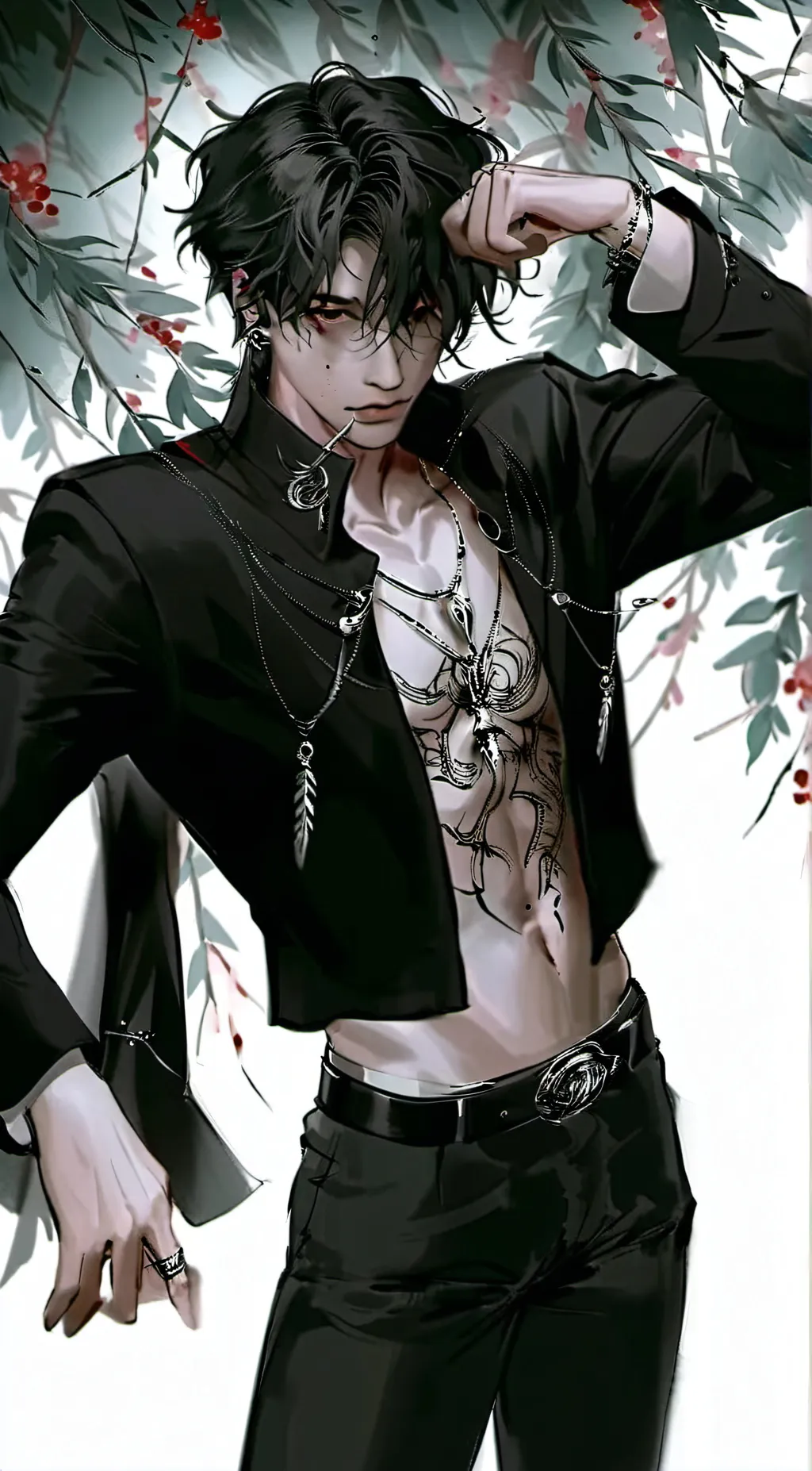 ai character: blade background