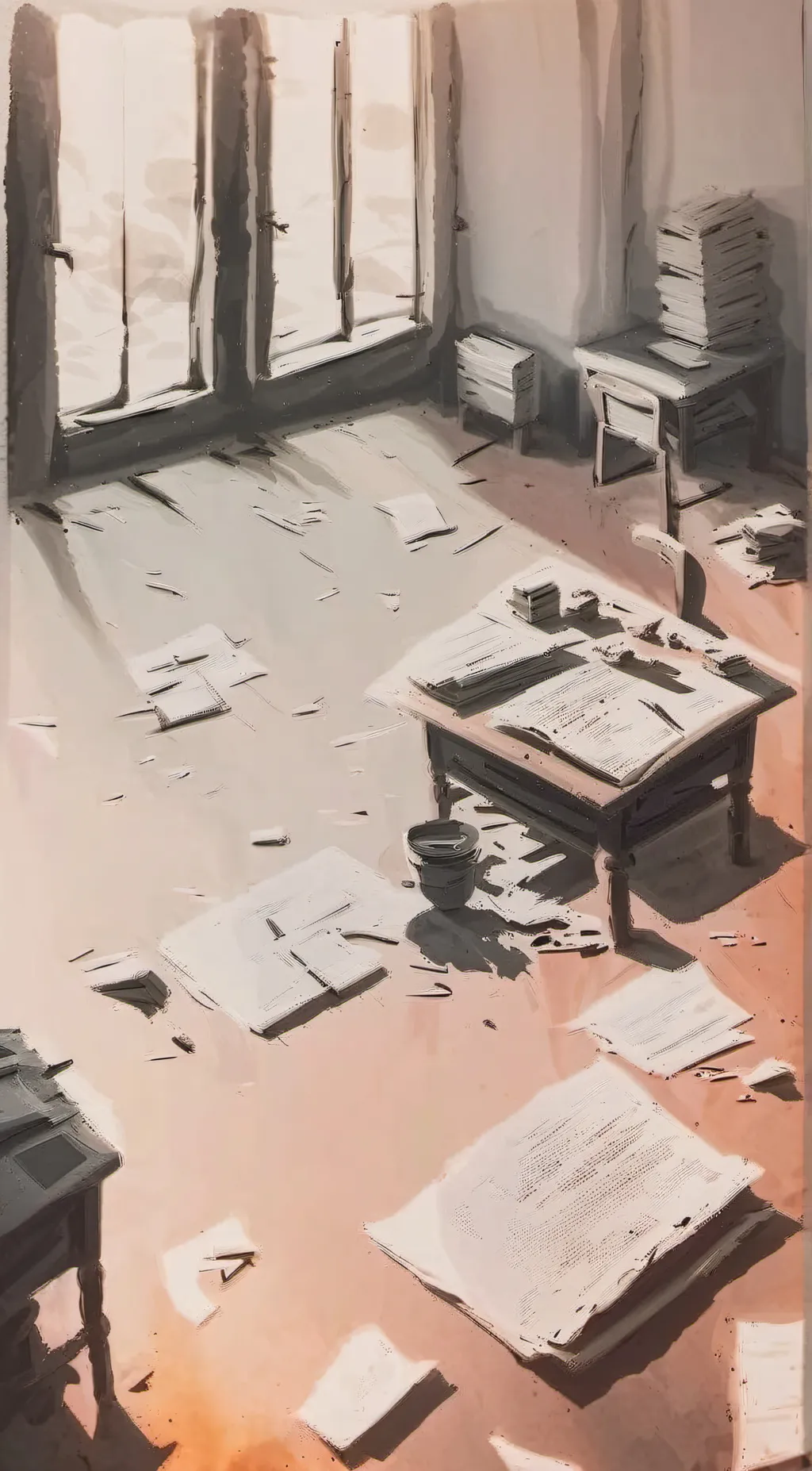 ai character: F.P.E🖤🤍 background