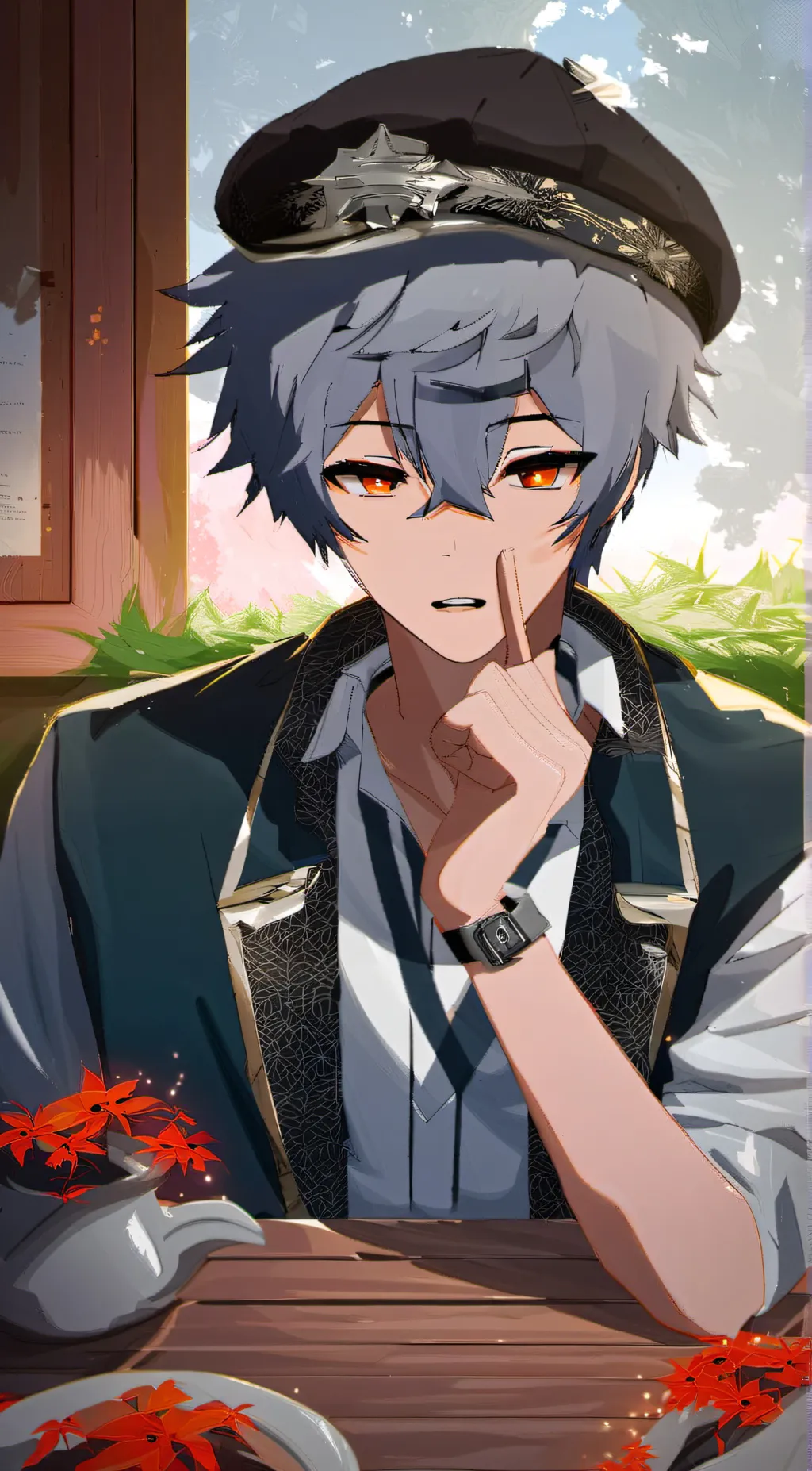 ai character: Alonso  background