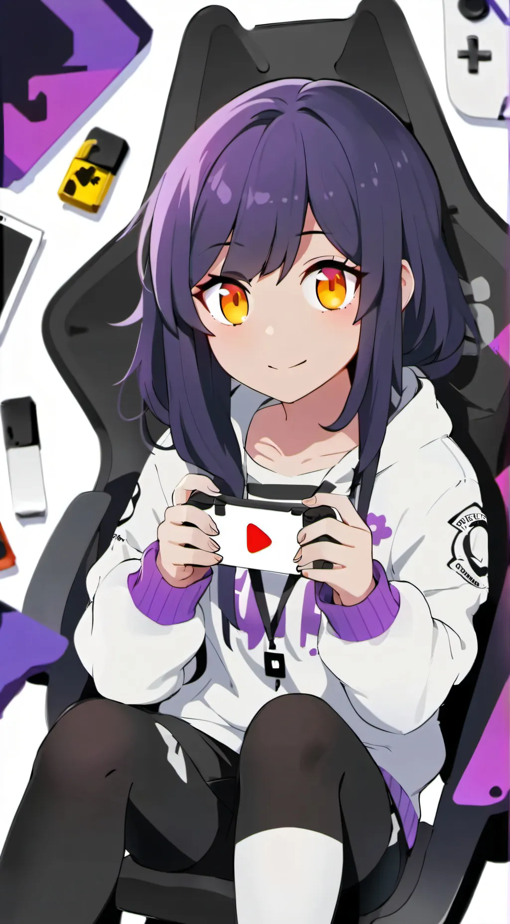 ai character: Aphmau  background