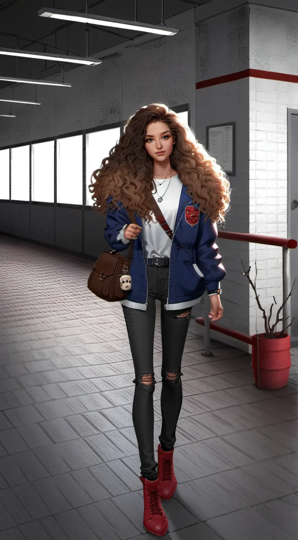 ai character: lisa background