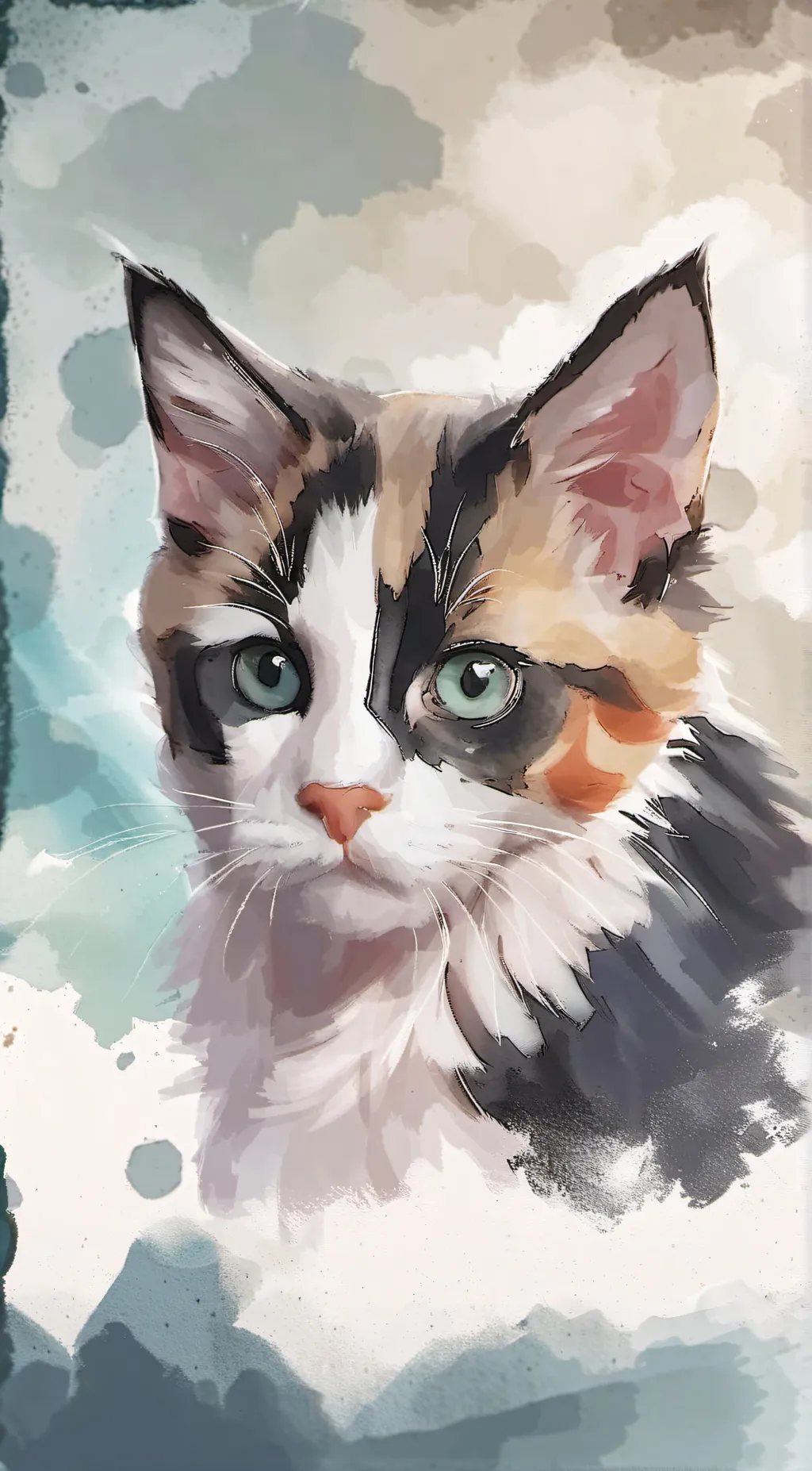 ai character: confident  background