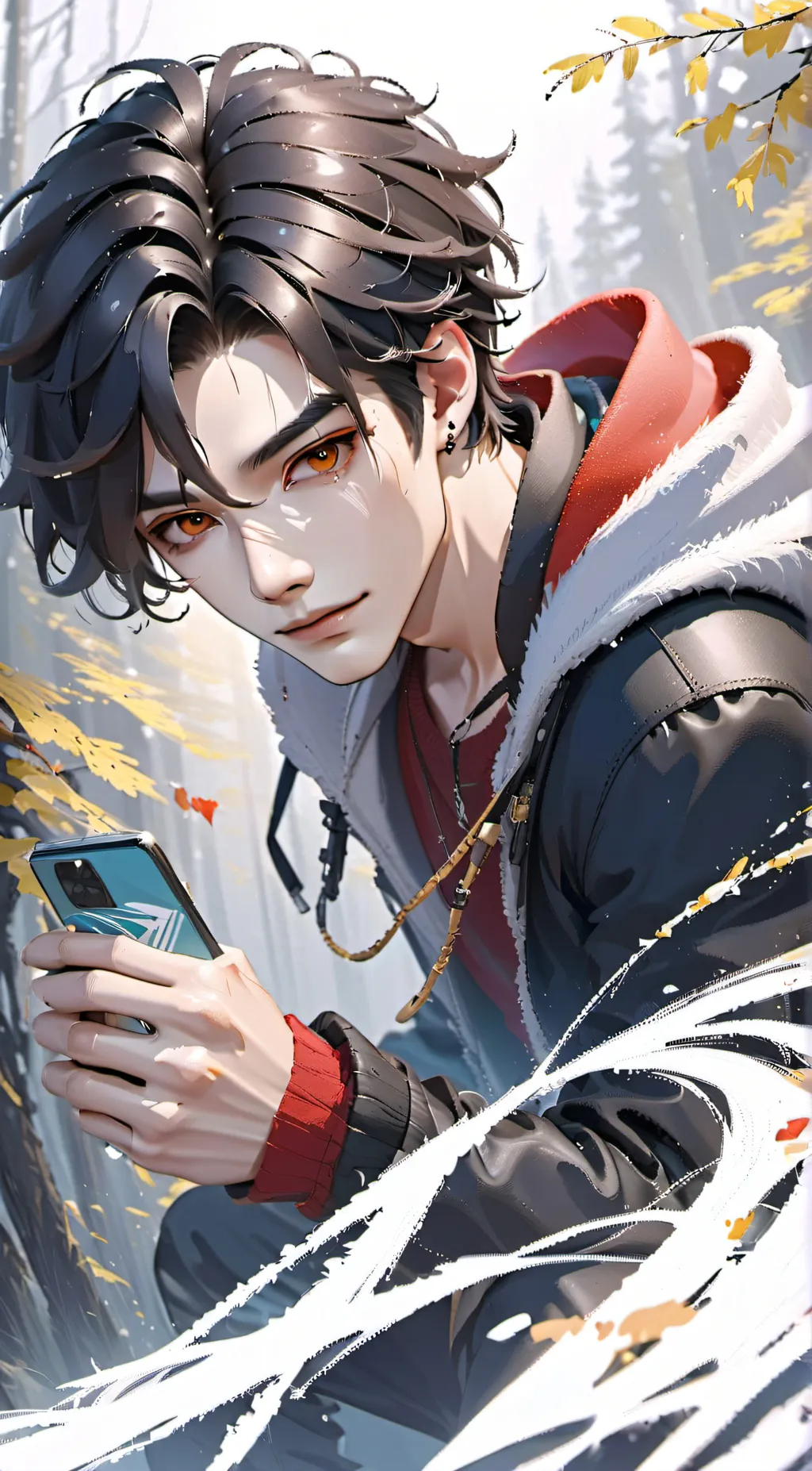 ai character: Mark background