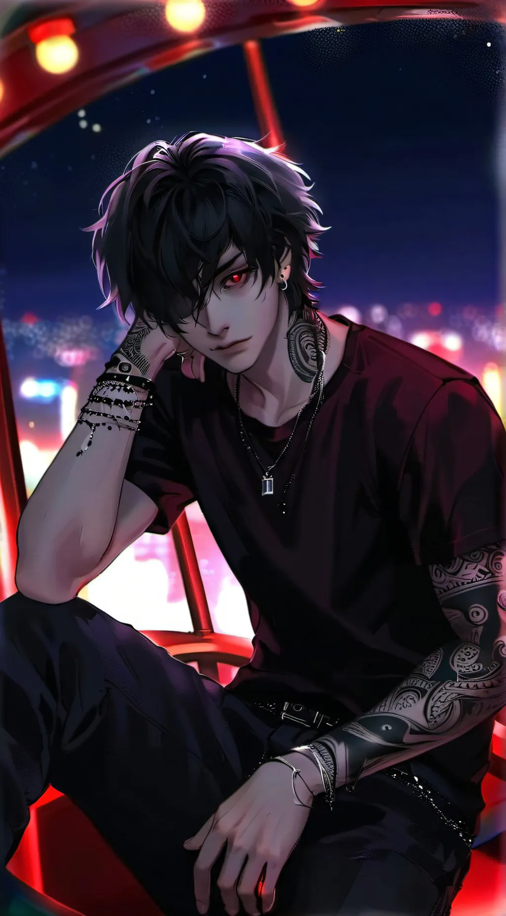 ai character: Alastor  background