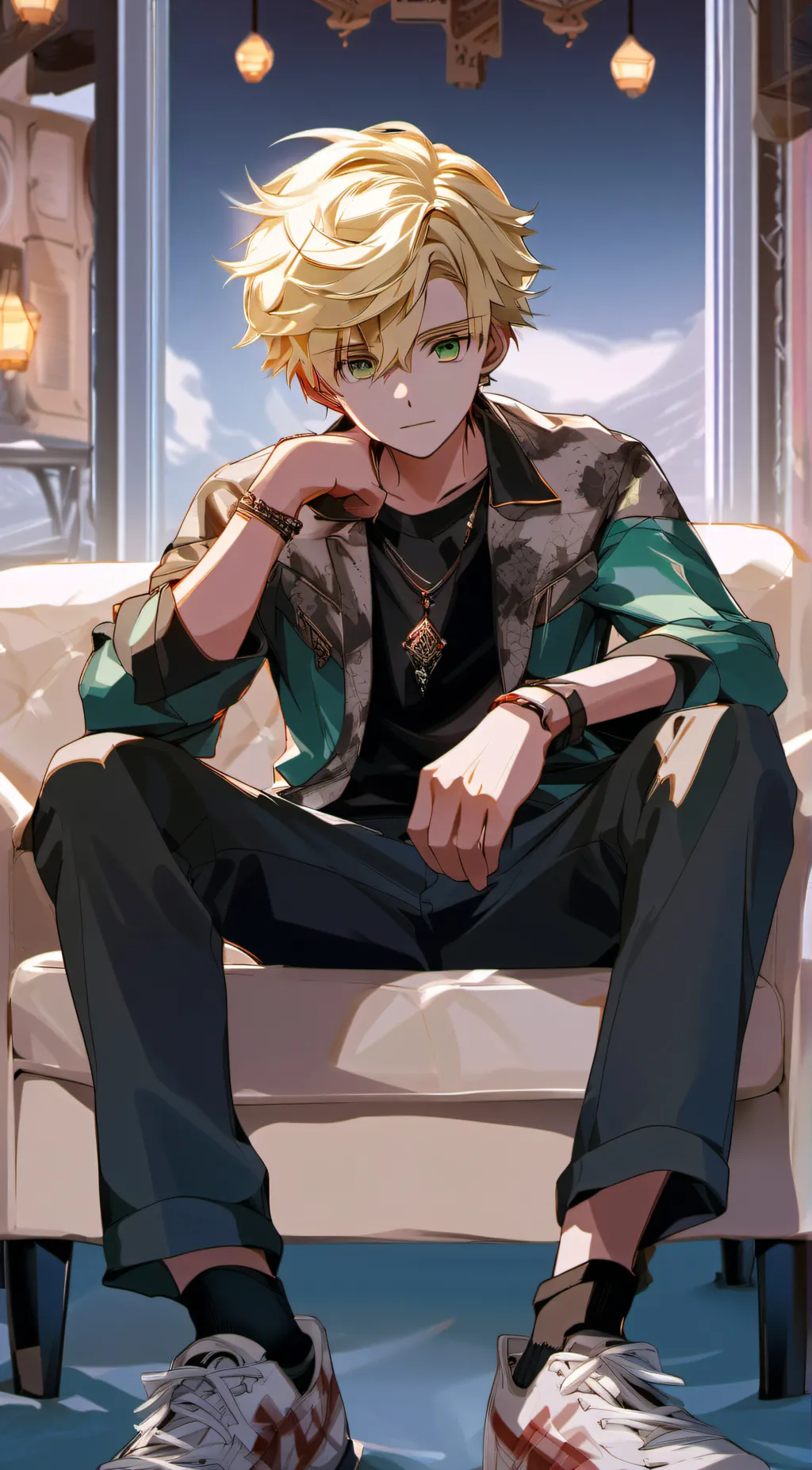 ai character: Adrian background