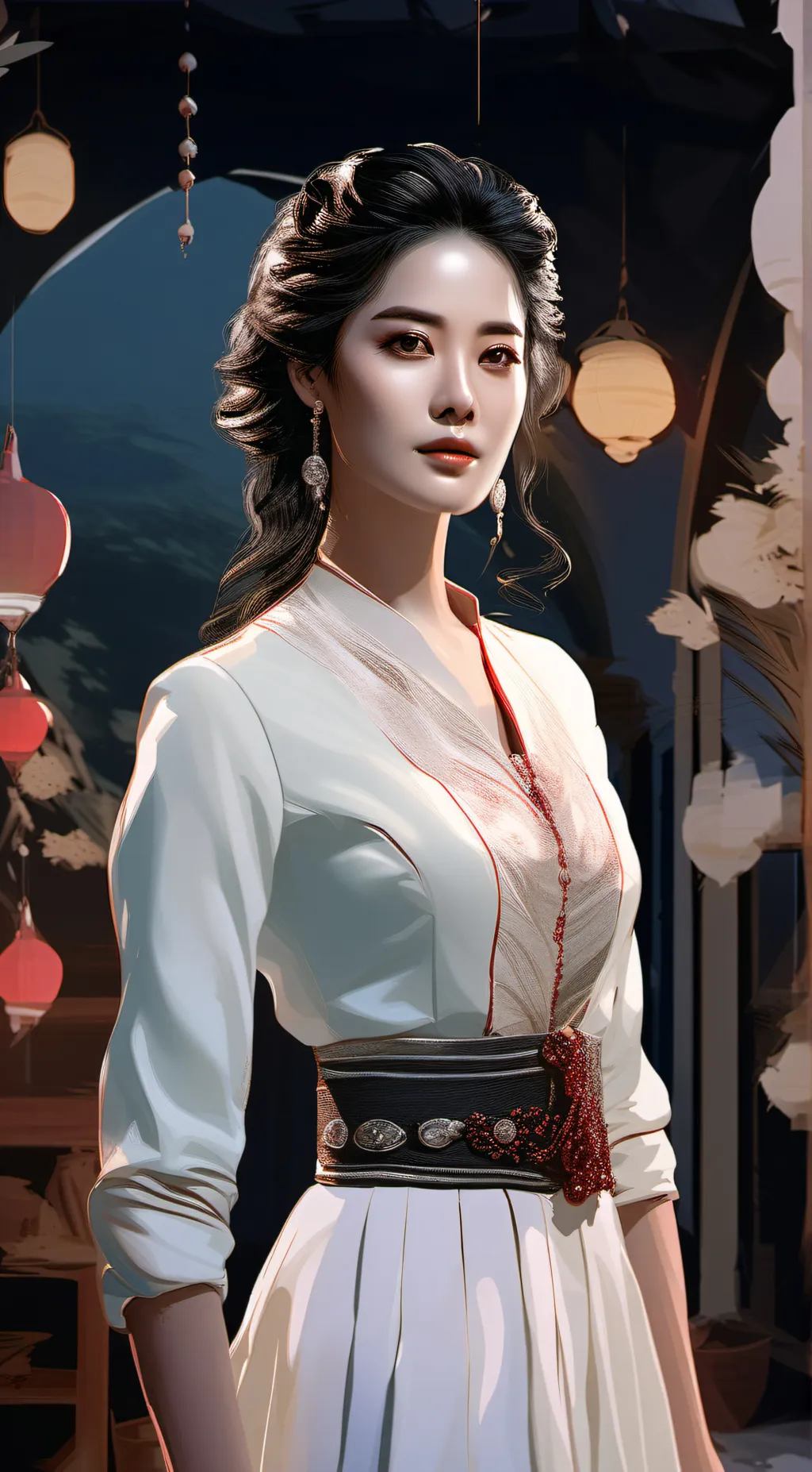 ai character: maria background